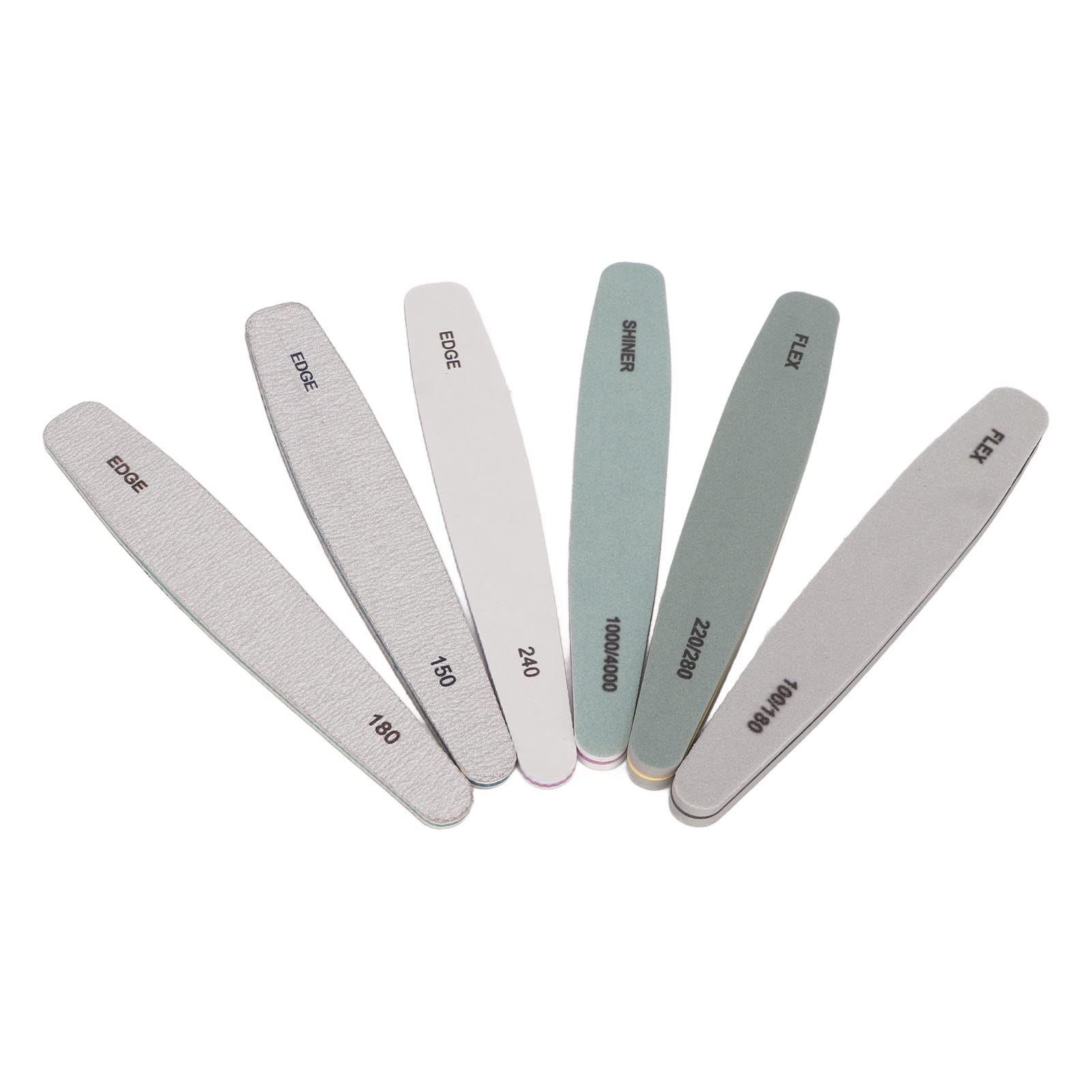 Professional Nail File & Buffer Kit for Salon & Home Pedicure - Foot Pumice Stone, Nail Care Tools for Smooth & Shiny Nails - Perfect for Manicures, Pedicures & DIY Nail Care