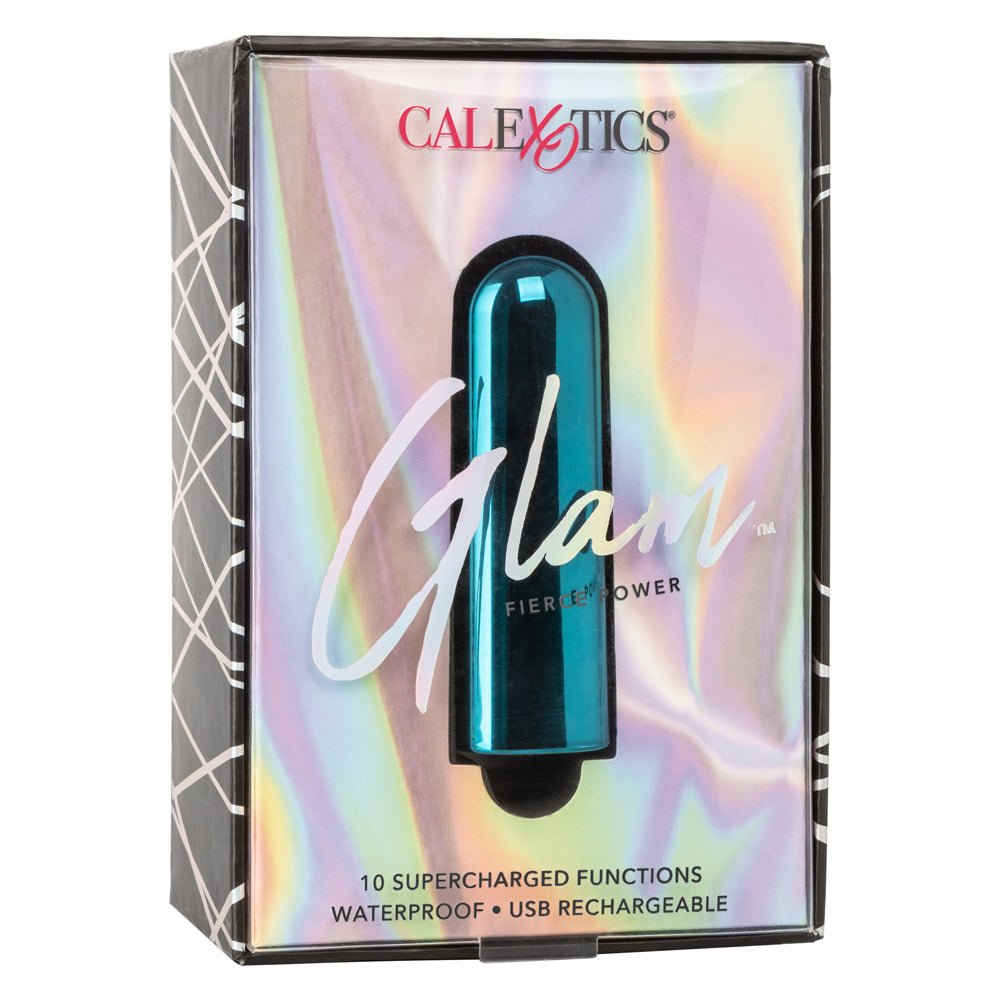 Glam Fierce Power Bullet Vibrator - Rechargeable Mini Personal Massager for Women, Powerful & Quiet Clitoral Stimulator - Perfect for Solo Play & Couples Intimacy