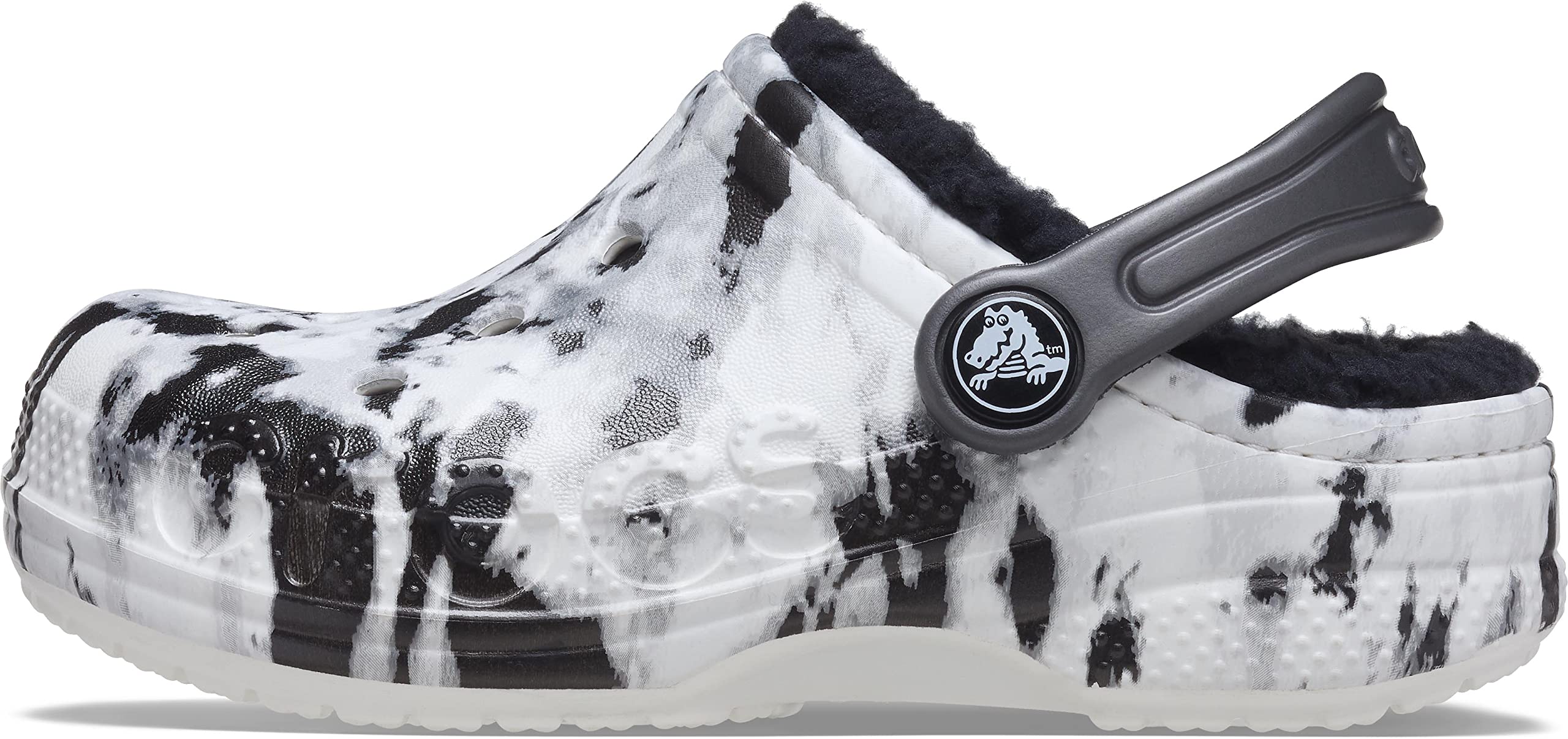 Crocs Kids' Baya Lined Printed Clog - Waterproof & Comfortable Winter Shoes for Boys & Girls - Perfect for Indoor & Outdoor Play, School, and Cold Weather Activities