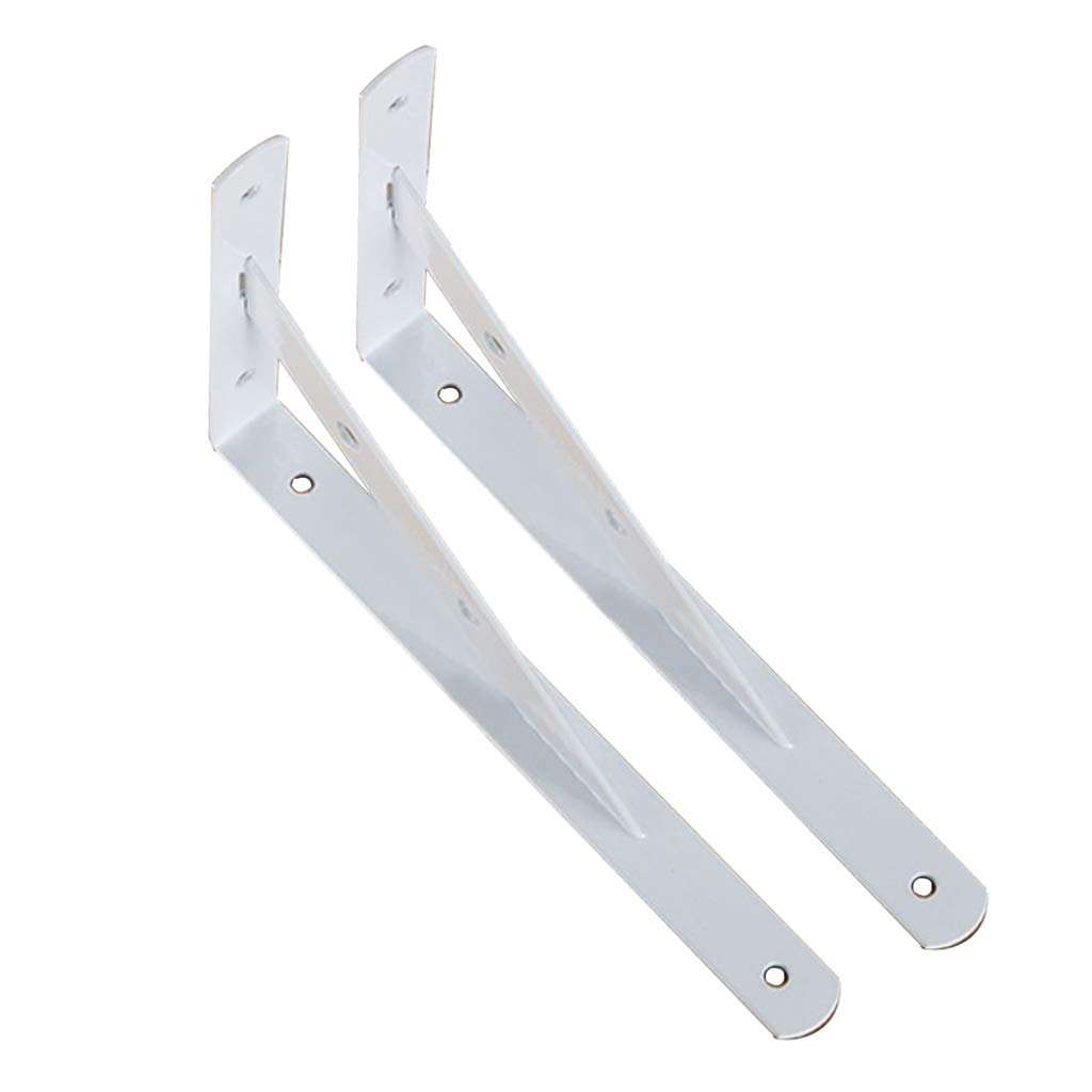 Heavy Duty Triangle Shelf Bracket - Right Angle Iron Support, Wall Mounted Bracket for Shelves, Max Load 220lbs (100kg) - Perfect for Garage Storage, Bookshelves, and Kitchen Cabinets