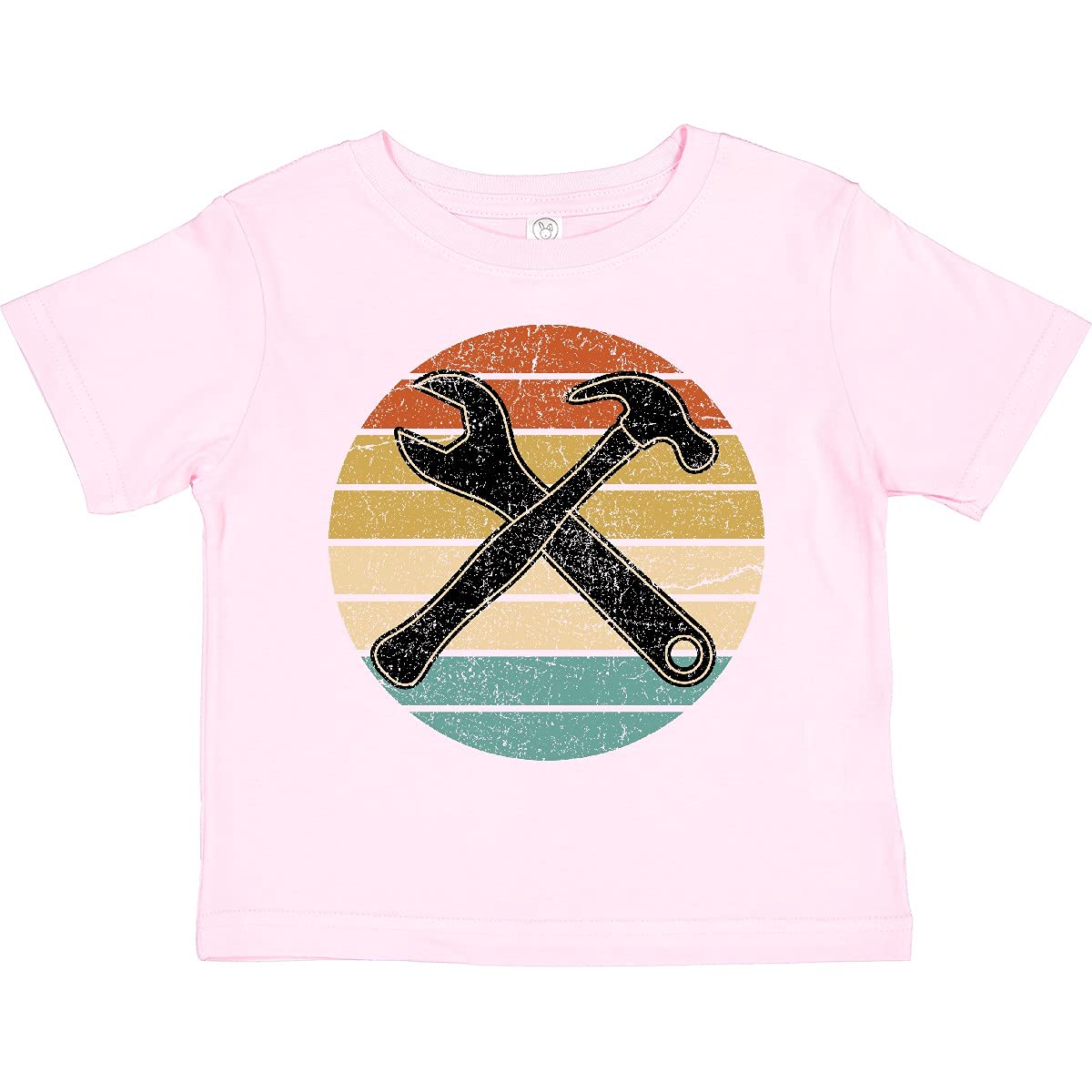 Inktastic Mechanic Tool Set Toddler T-Shirt - Cute Construction Worker Outfit for Boys & Girls - Perfect for Playtime, DIY Pretend Play & Birthday Gifts