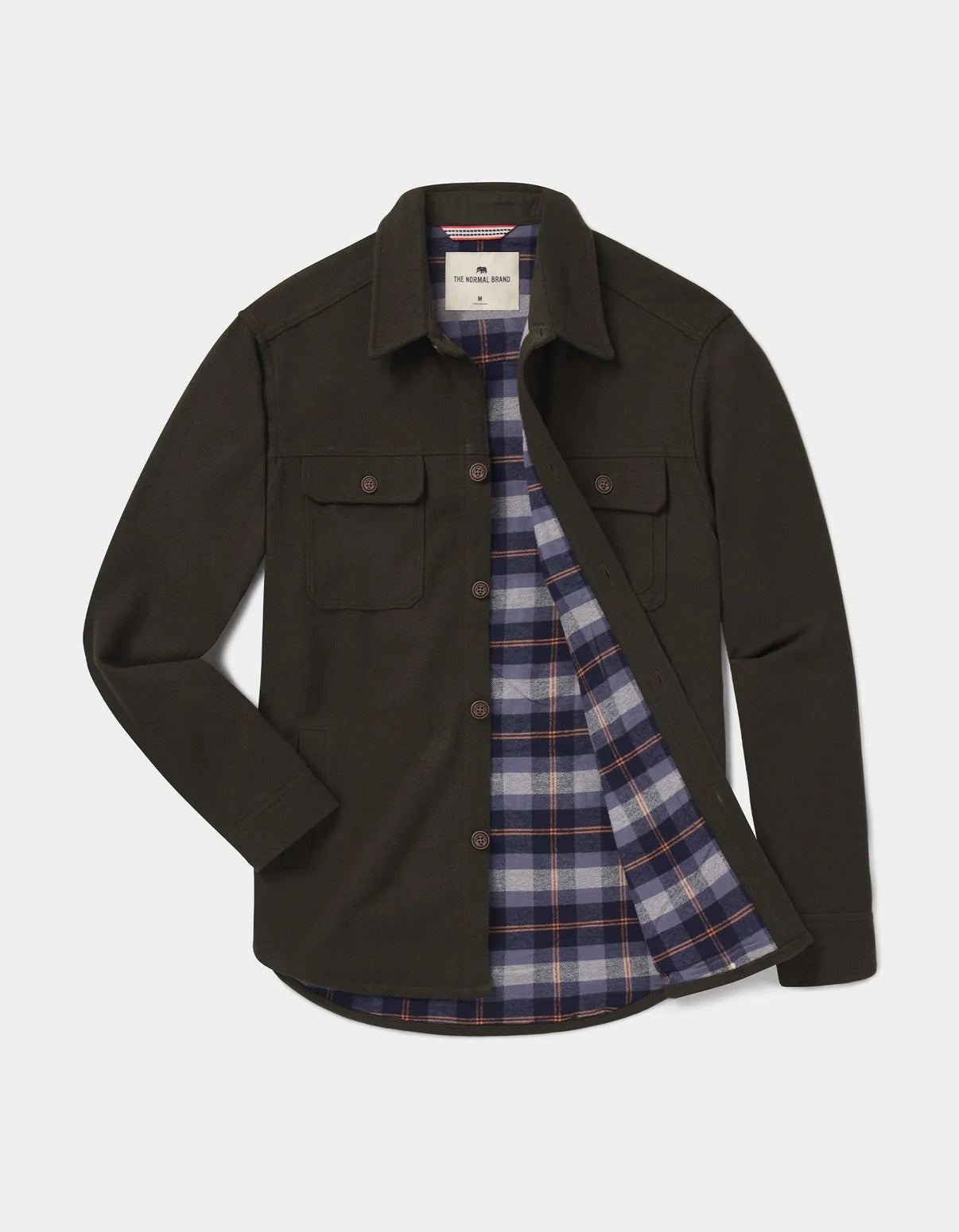 Brightside Flannel Lined Workwear Jacket - Durable Men's Winter Work Coat for Construction & Outdoor Jobs | Warm Lumberjack Style for Cold Weather
