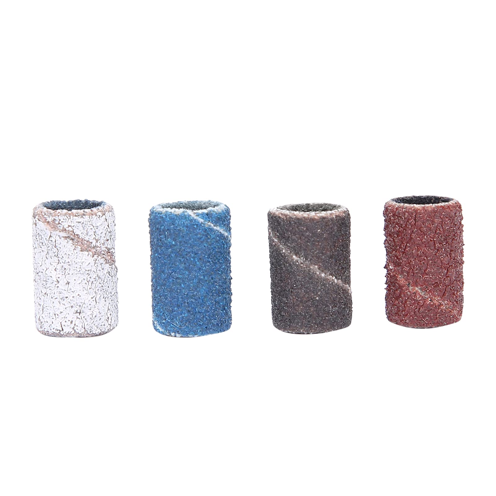 Ubersweet® 400pcs Professional Nail Art Sanding Bands - Natural Sand Paper for Manicure & Pedicure Tools | Perfect for Salon, Home Nail Care & DIY Nail Designs