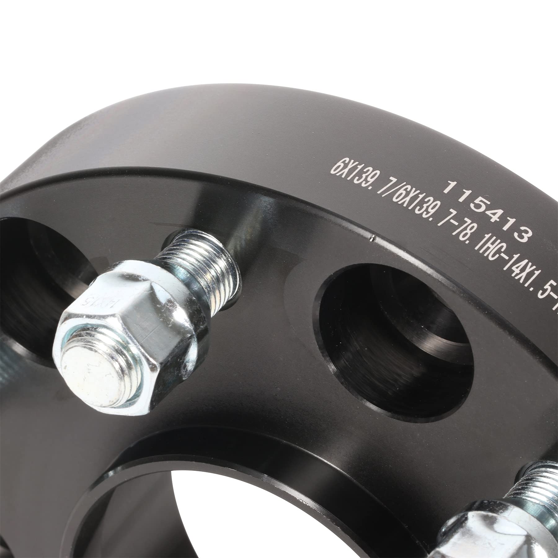 4PCS 6x5.5 to 6x5.5 Wheel Spacers - 6 Lug 1.25