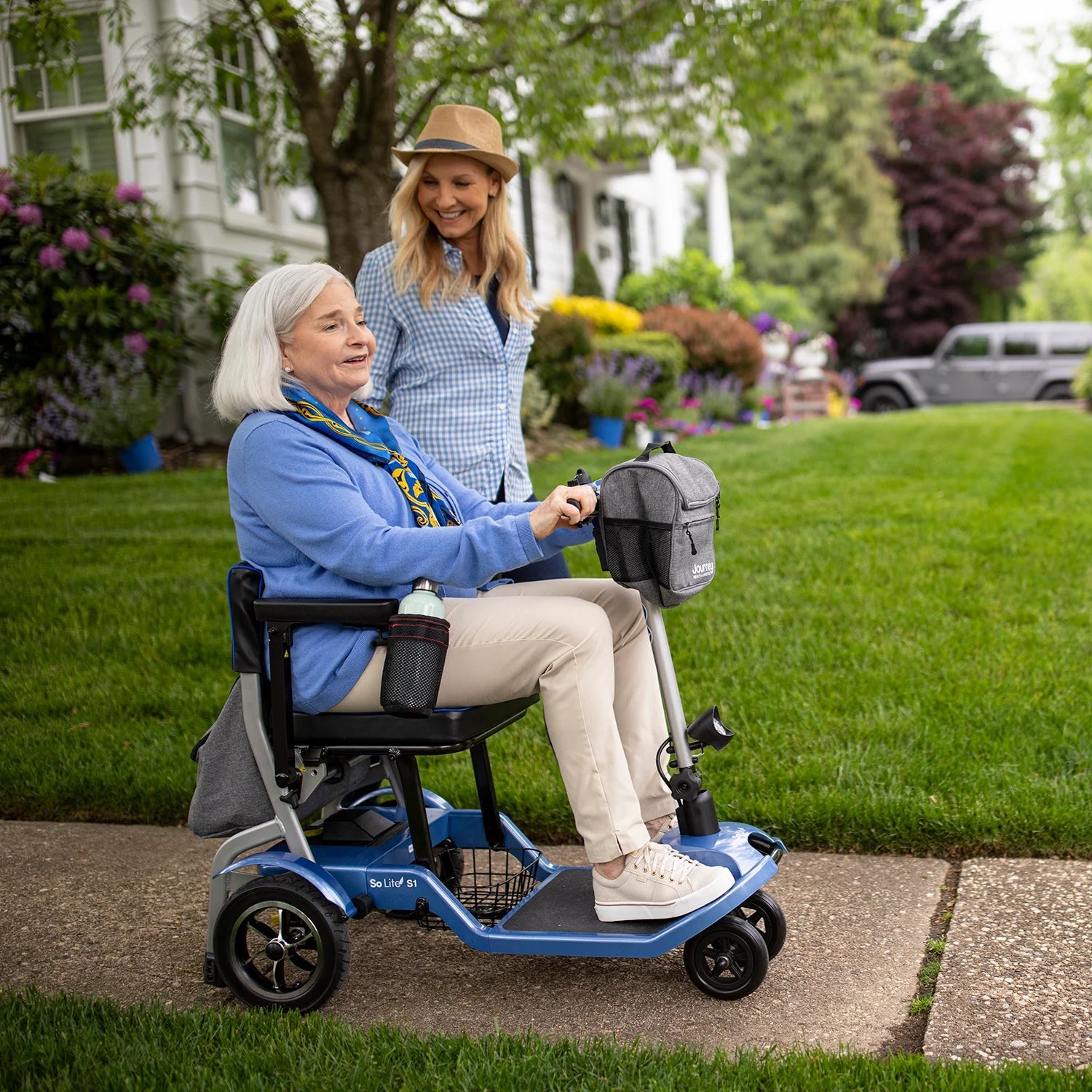 Lightweight Personal Mobility Aid Accessory Bag - Durable & Waterproof Walking Cane Holder for Seniors & Disabled - Perfect for Travel, Shopping & Daily Use