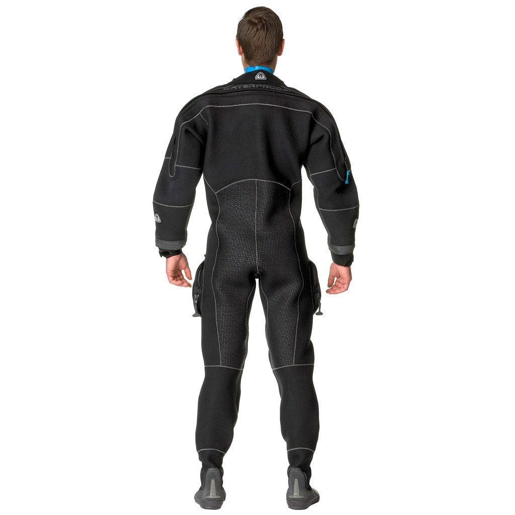 D10 Pro ISS Waterproof Men's Drysuit for Scuba Diving, Kayaking & Cold Water Sports | Heavy Duty Neoprene Diving Suit with Reinforced Seams