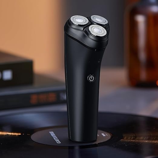 Best Electric Shavers for Men - Rechargeable IPX7 Waterproof Rotary Shaver with LED Smart Screen - Perfect for Travel, Gym & Daily Shaving