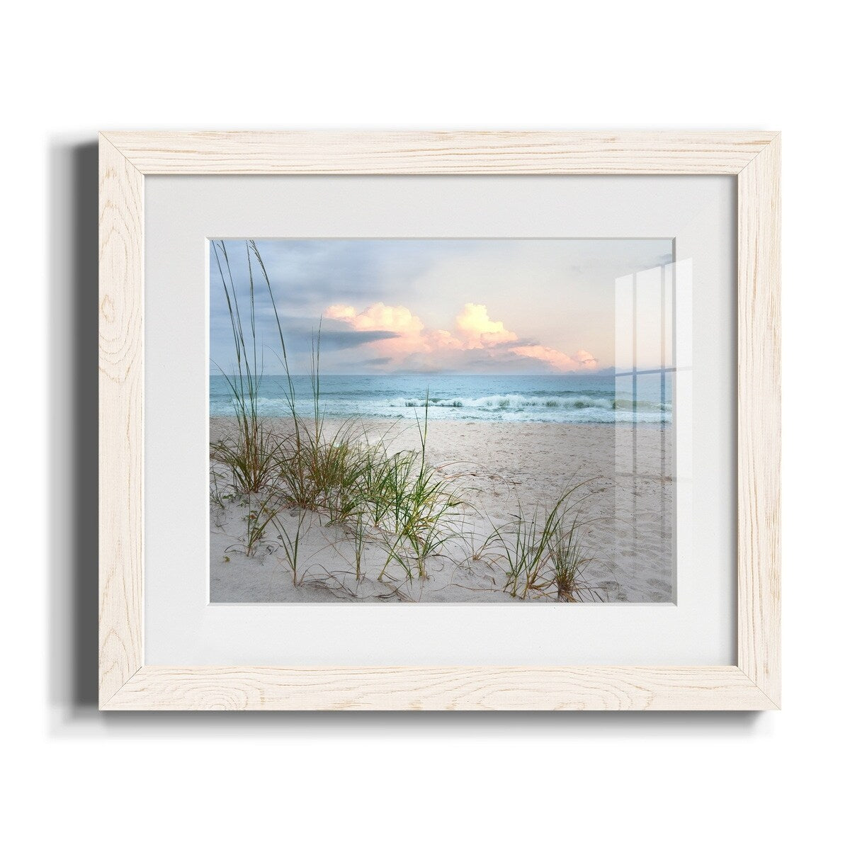 Premium Framed Beach Driftwood Wall Art - Coastal Decor for Living Room, Bedroom & Office - Nature Inspired Home Decoration