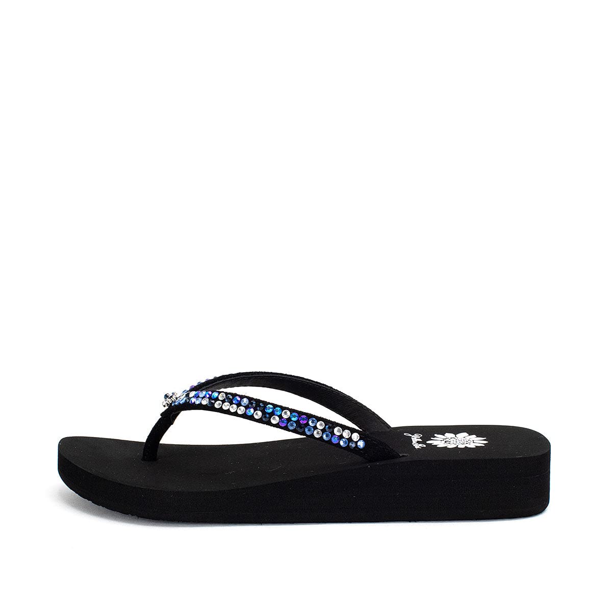 Yellow Box Women's Jello Sandals - Comfortable Summer Flip Flops with Cushioned Footbed | Perfect for Beach, Pool, and Casual Outings