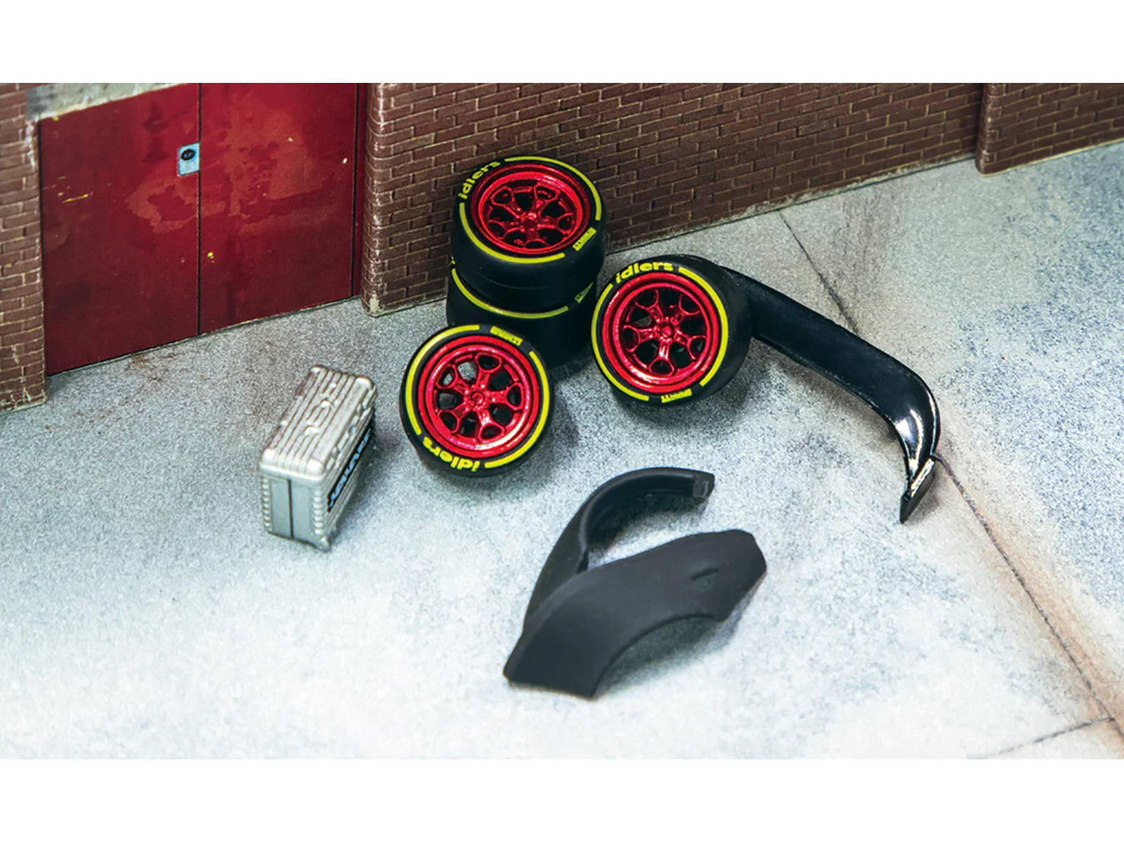 Rotiform HUR Wheels & Parts for 1/64 RWB Model Cars by Tarmac Works - Premium Accessories for Diecast Car Collectors & Scale Model Enthusiasts