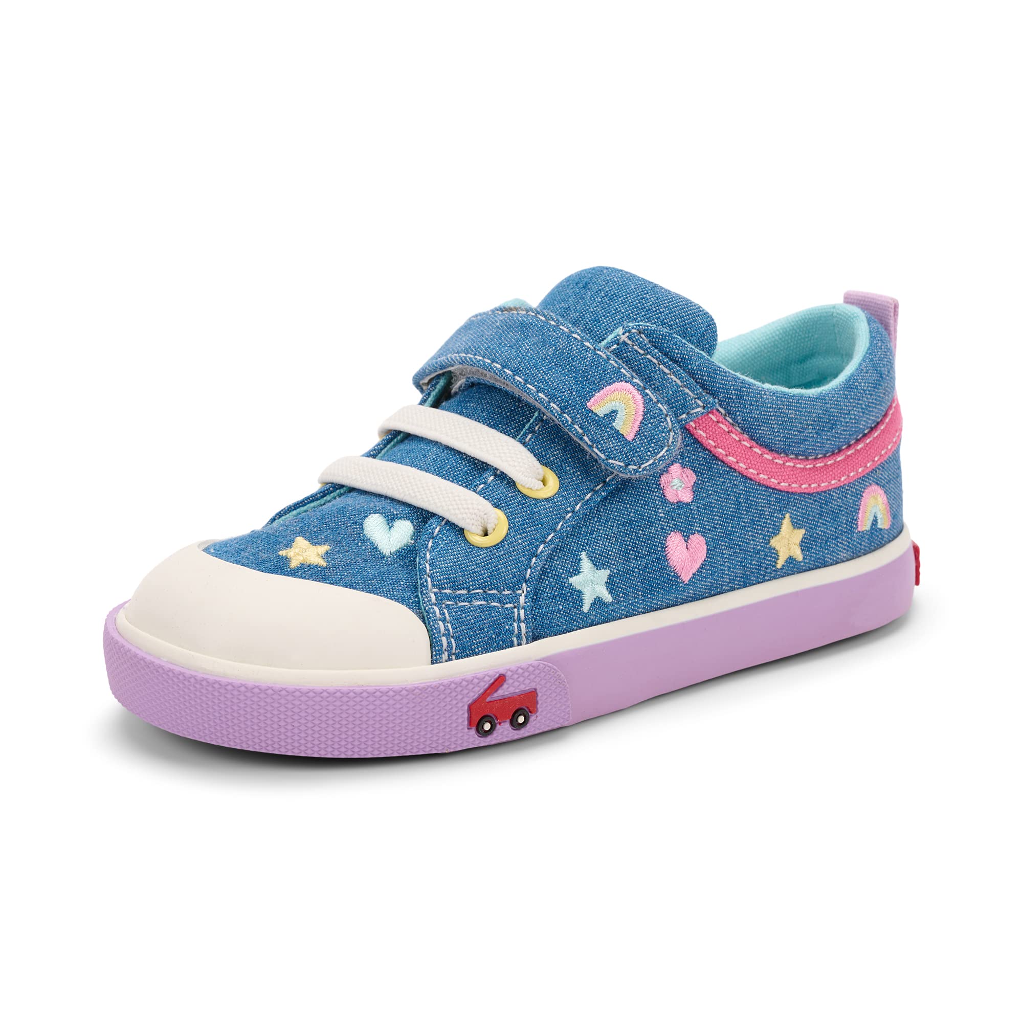 See Kai Run Kristin Sneakers for Kids - Comfortable & Stylish Toddler Shoes for Boys & Girls | Perfect for School, Play & Outdoor Activities