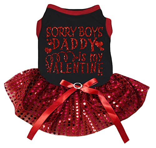 Black/Red Sequins