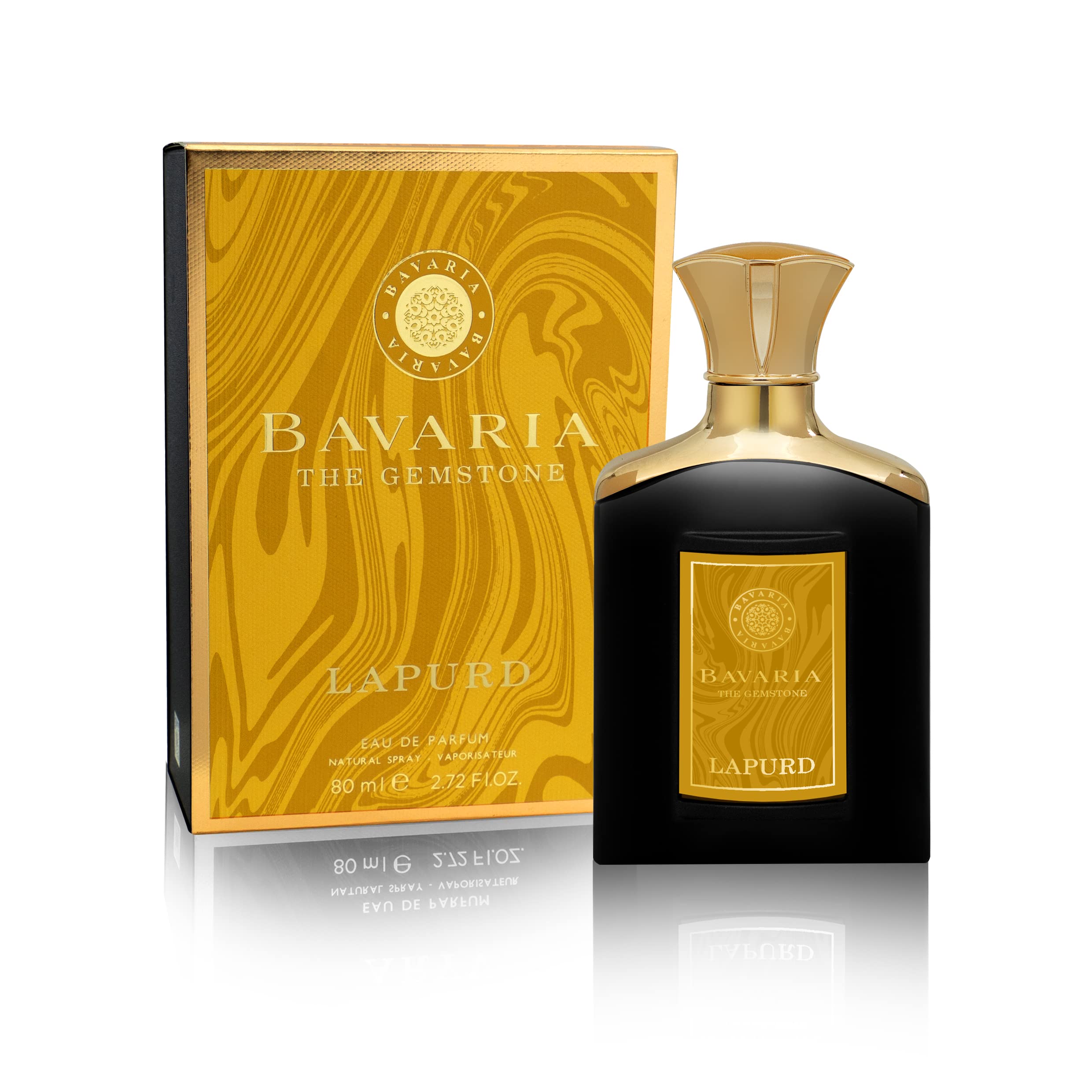 Bavaria The Gemstone Lapurd EDP Unisex Perfume - 80ml / 2.7oz Travel Size Spray for Men & Women | Luxury Scent for Date Night, Office & Special Occasions