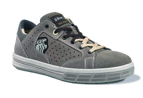U-POWER Men's Safety Work Shoes - Anti-Slip Steel Toe Work Boots for Construction & Industrial Use - Durable & Comfortable for Outdoor Work & Heavy Duty Jobs