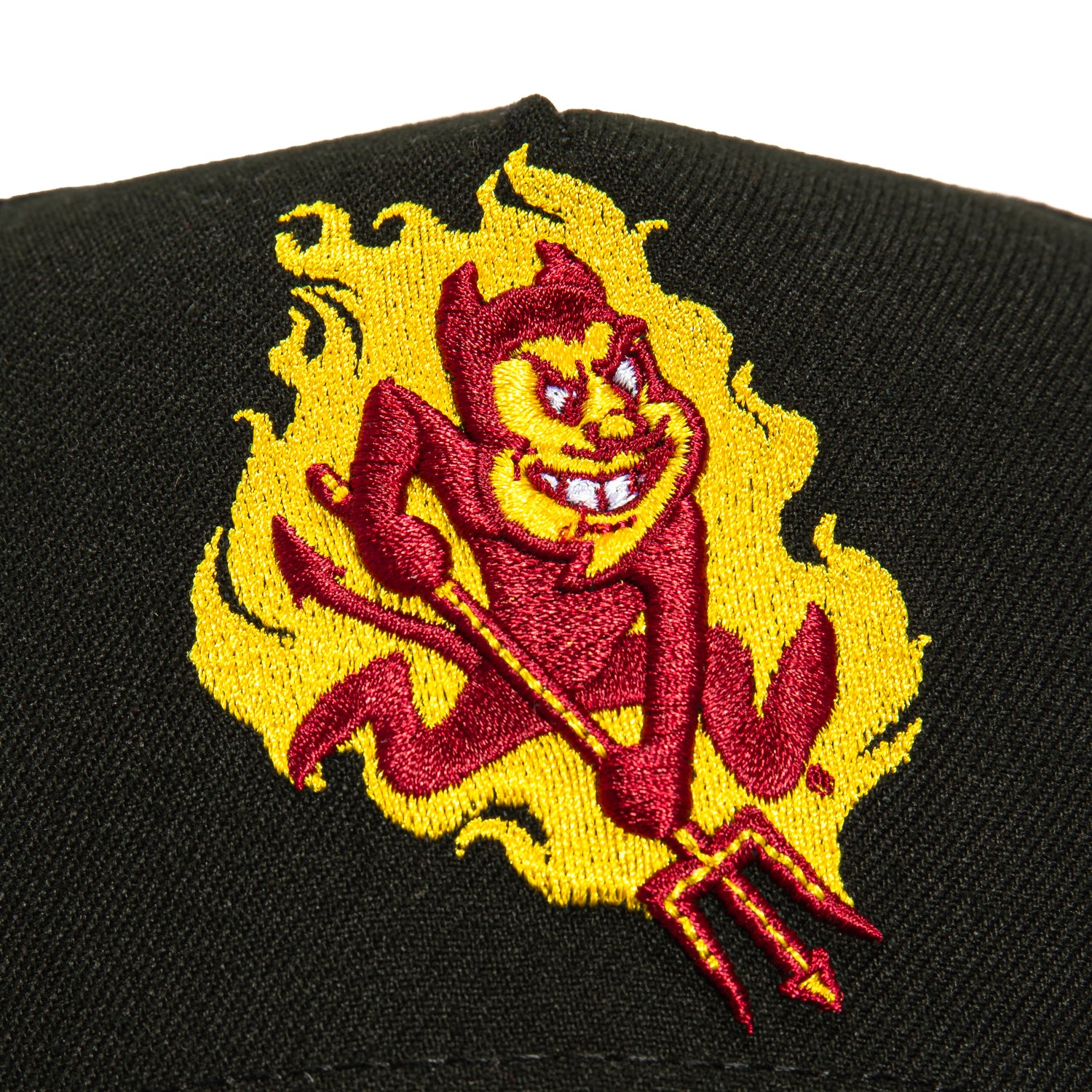 New Era 9Forty A-Frame Arizona State Sun Devils Sparky Flame Adjustable Baseball Cap - Black | NCAA Fan Gear for Men & Women | Perfect for Game Day, Tailgating & Sports Events