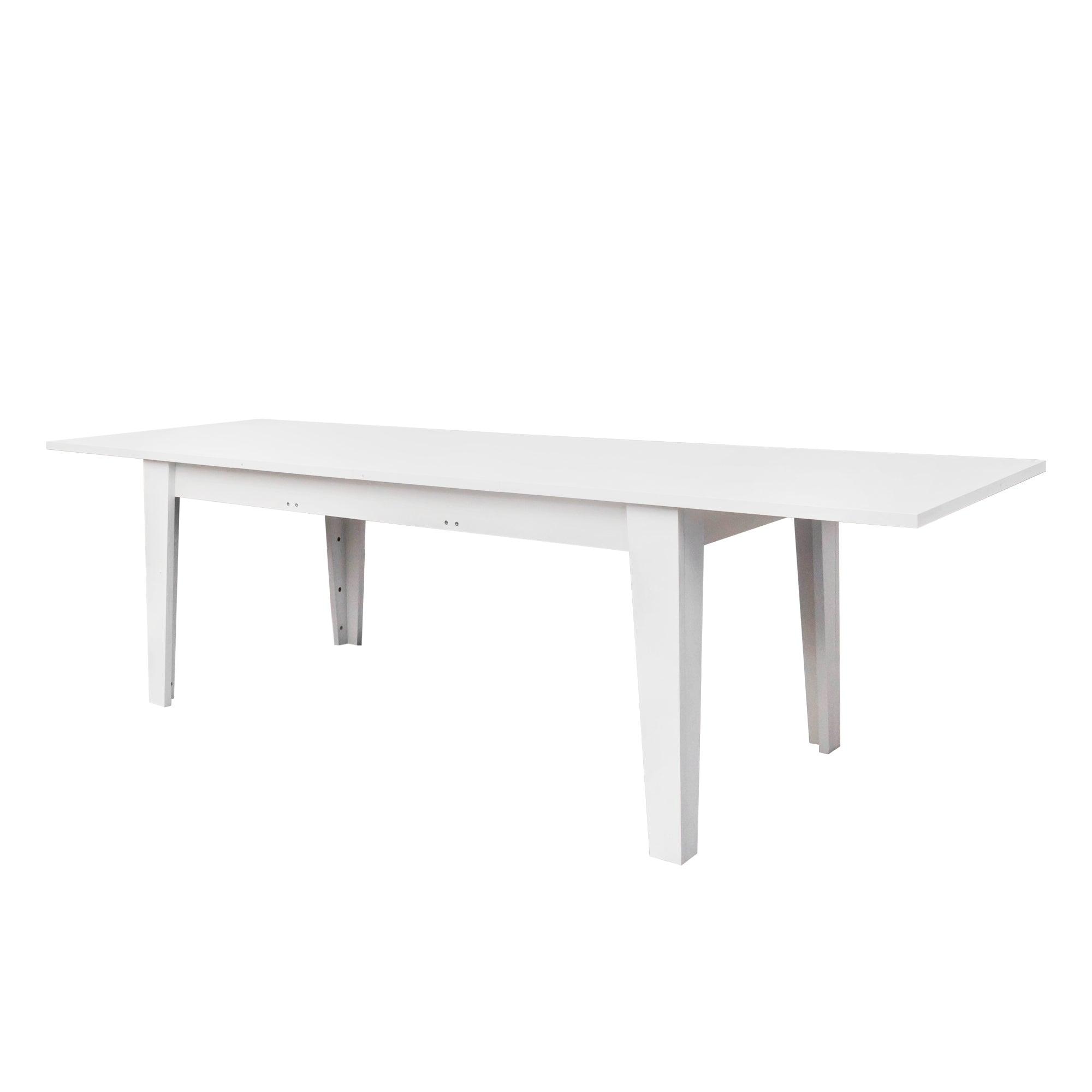 106.3 Inch Extendable Dining Table - Large Kitchen Table for 8-10 People | Perfect for Family Gatherings & Dinner Parties