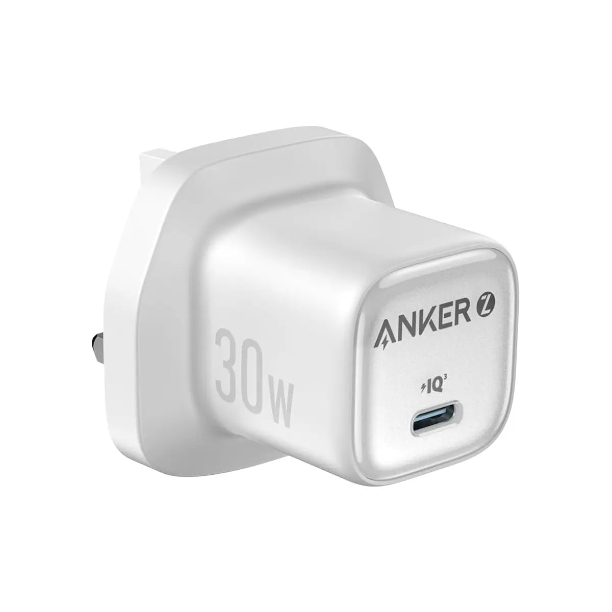 Anker Zolo 30W USB C GaN Fast Charger - Compact & Powerful Wall Charger for iPhone 15/14/13, Samsung Galaxy, iPad, MacBook & More - Perfect for Travel, Home & Office Use