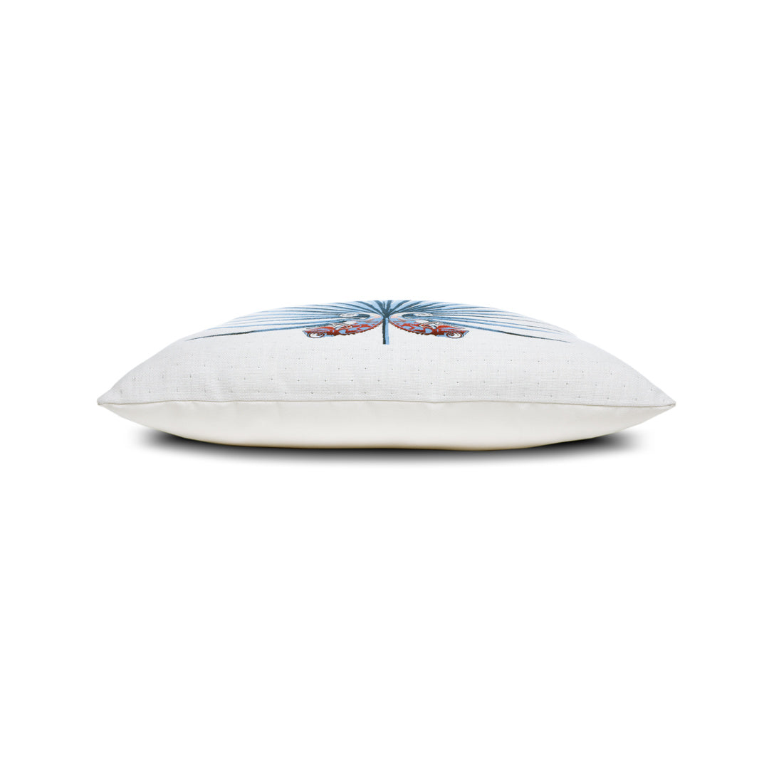 Chameleon Capri Indoor/Outdoor Square Pillow - Waterproof & UV Resistant Decorative Throw Pillow for Patio, Sofa, Bed & Outdoor Furniture (18x18 inches)