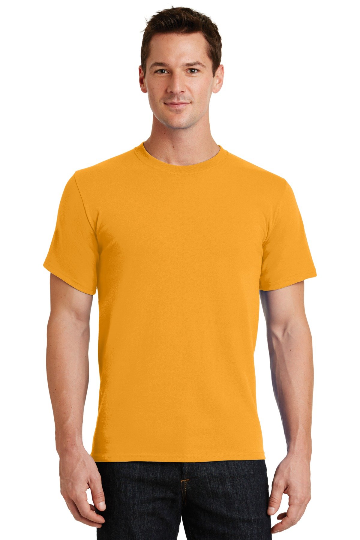 Port & Company PC61 Essential Cotton T-Shirt - Soft & Comfortable Crew Neck Tee for Men & Women - Perfect for Casual Wear, Layering & Everyday Outfits