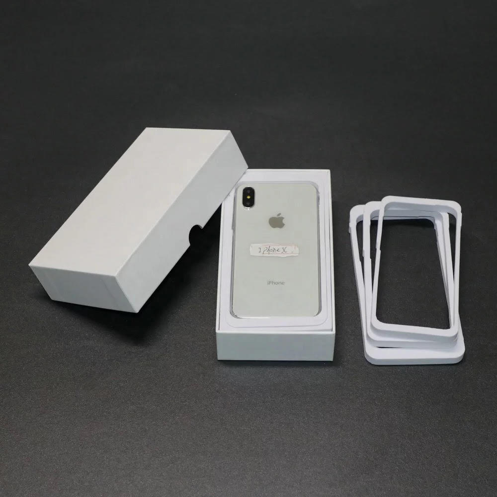 Universal White Mobile Phone Storage Box - Durable Organizer for All Phone Sizes | Perfect for Home, Office & Travel Accessory Organization