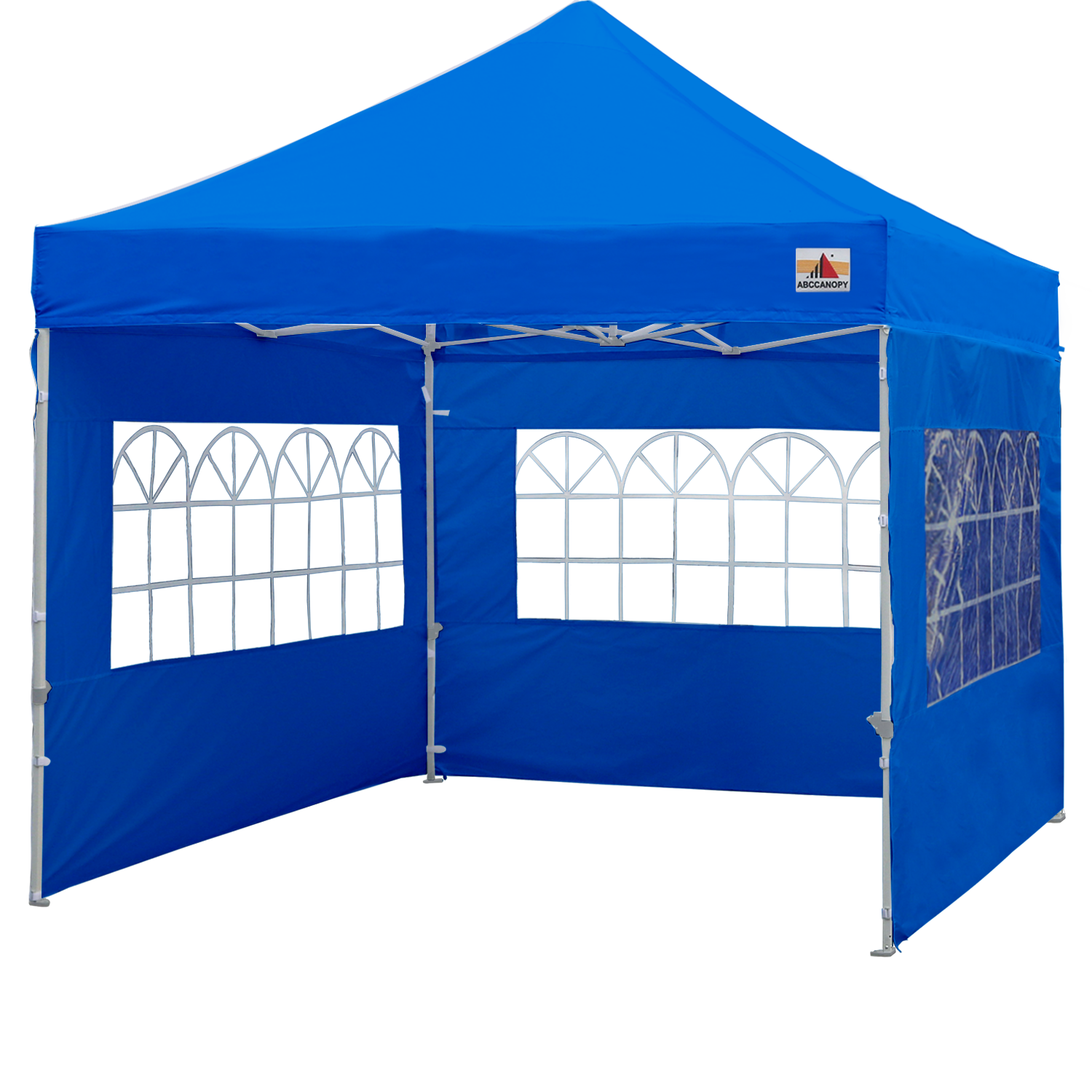 ABCCANOPY Commercial Pop Up Canopy Tent with Window Sidewalls - 8x8, 10x10, 10x15, 10x20 ft S1 Series - Perfect for Church Events, Outdoor Weddings, Farmers Markets & Flea Markets