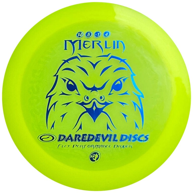 Daredevil Disc Golf Merlin (FP) Driver - Premium Frisbee Golf Disc for Distance & Accuracy - Perfect for Tournaments & Casual Play