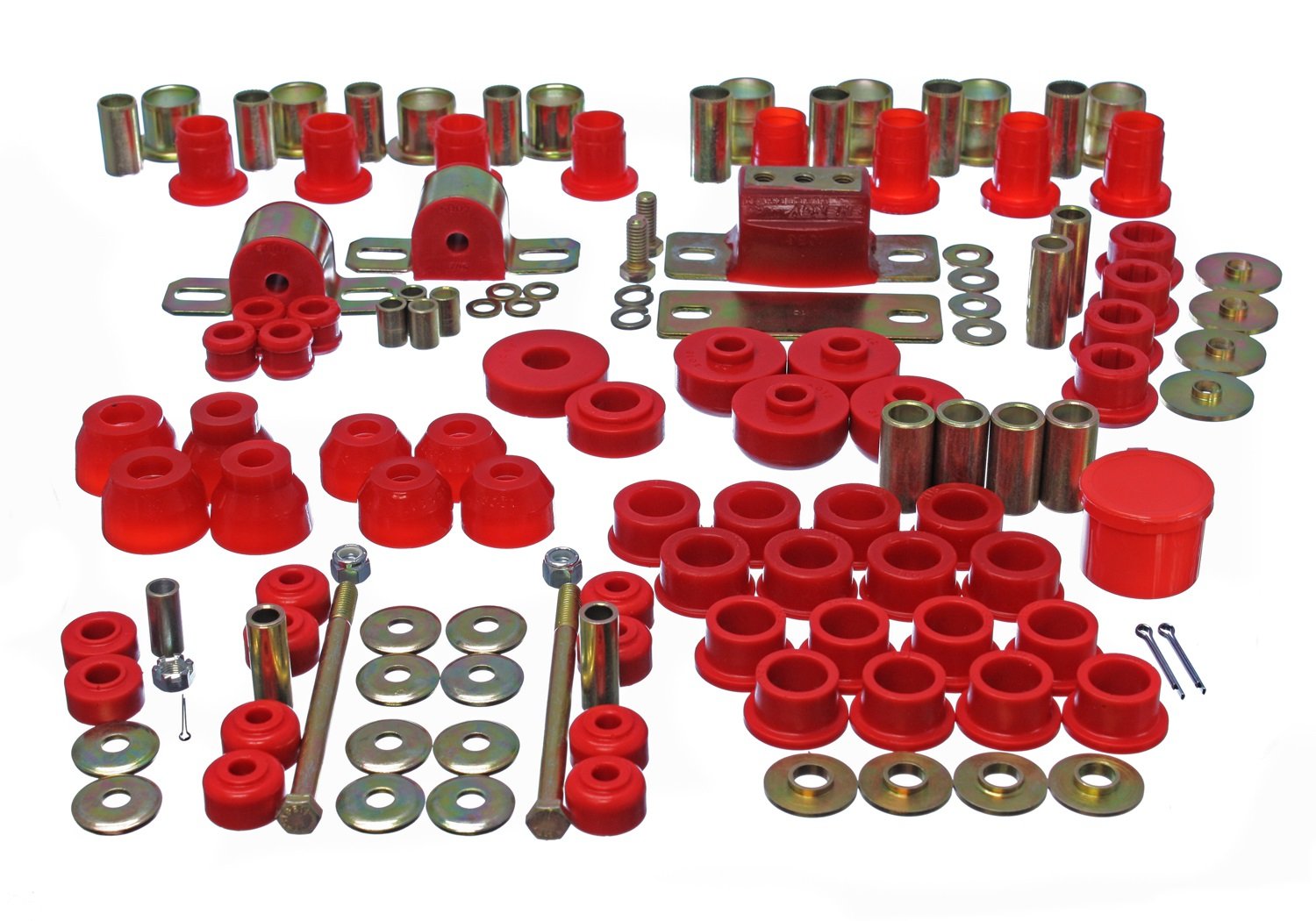 Energy Suspension 3-18123R Hyper-Flex Complete Master Bushing Kit - Polyurethane Bushings for Improved Handling & Performance - Perfect for Car Suspension Upgrades & Off-Road Vehicles