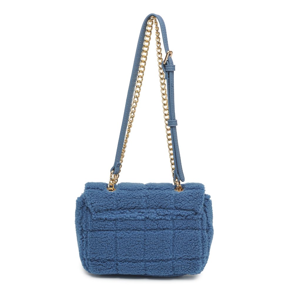 Ryeland Sherpa Crossbody Bag for Women - Soft Fleece Shoulder Purse with Adjustable Strap, Perfect for Travel, Shopping & Daily Use