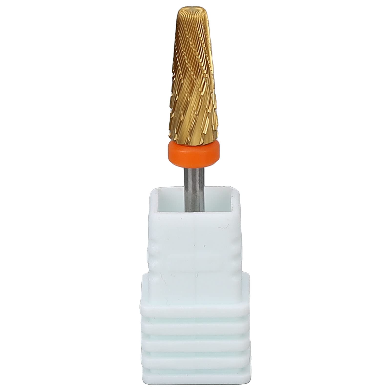 Professional Tungsten Steel Nail Grinding Head - Left & Right Rotation Nail Drill Bit for Perfect Nail Shaping | Ideal for Nail Salons, Home Manicures & DIY Nail Art
