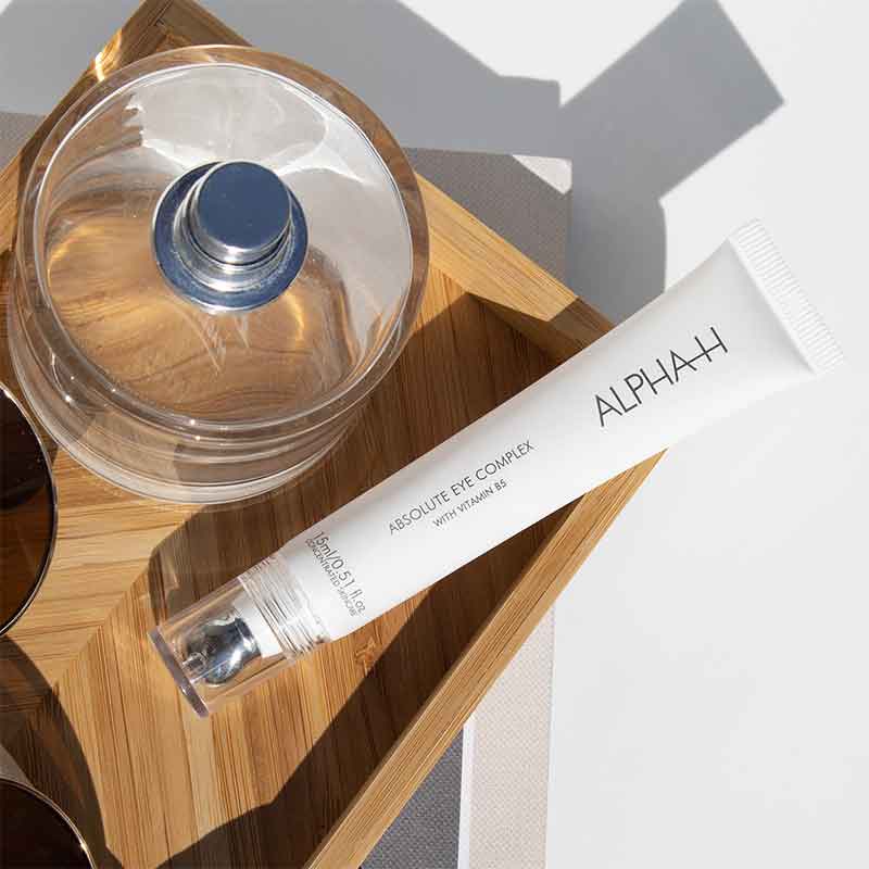Alpha H Absolute Eye Complex Serum with Hyaluronic Acid - Anti-Aging Eye Treatment for Dark Circles & Wrinkles - Hydrating & Firming Eye Cream for Day & Night Use
