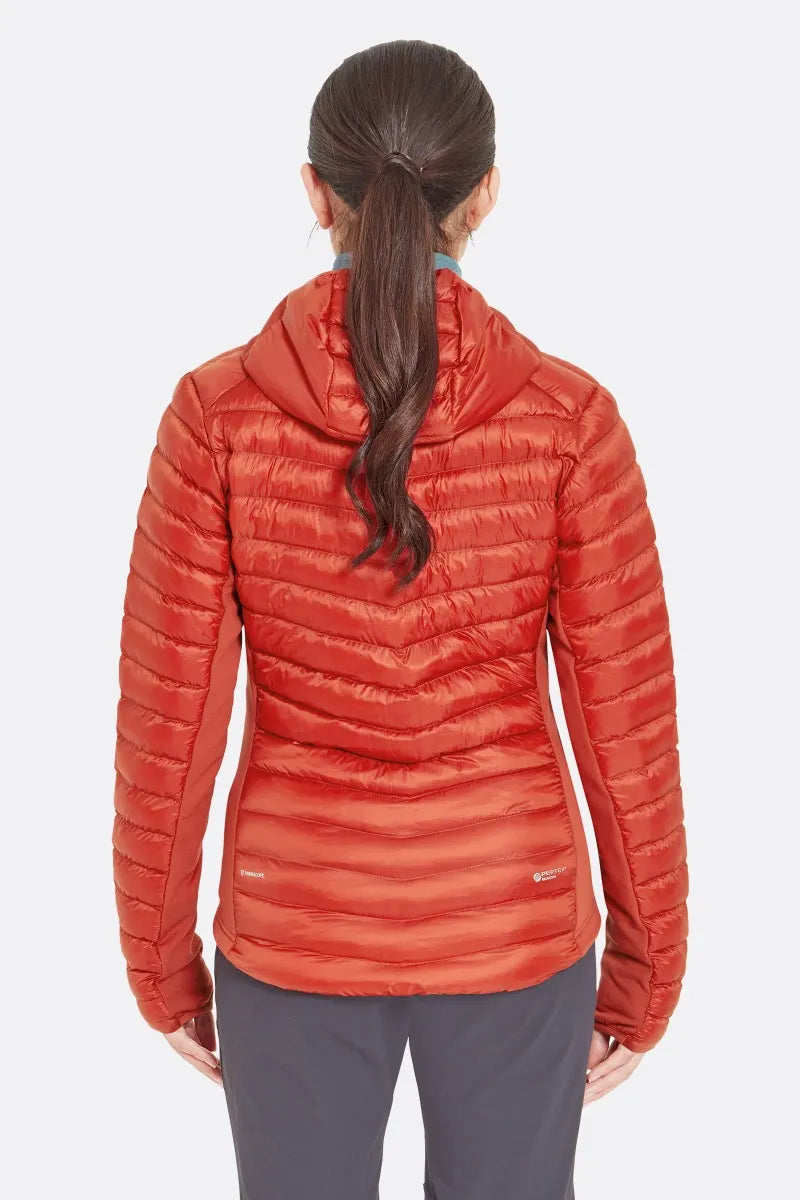 Cirrus Flex Insulated Hooded Jacket for Women - Lightweight Waterproof Winter Coat with Fleece Lining - Perfect for Hiking, Skiing & Outdoor Activities