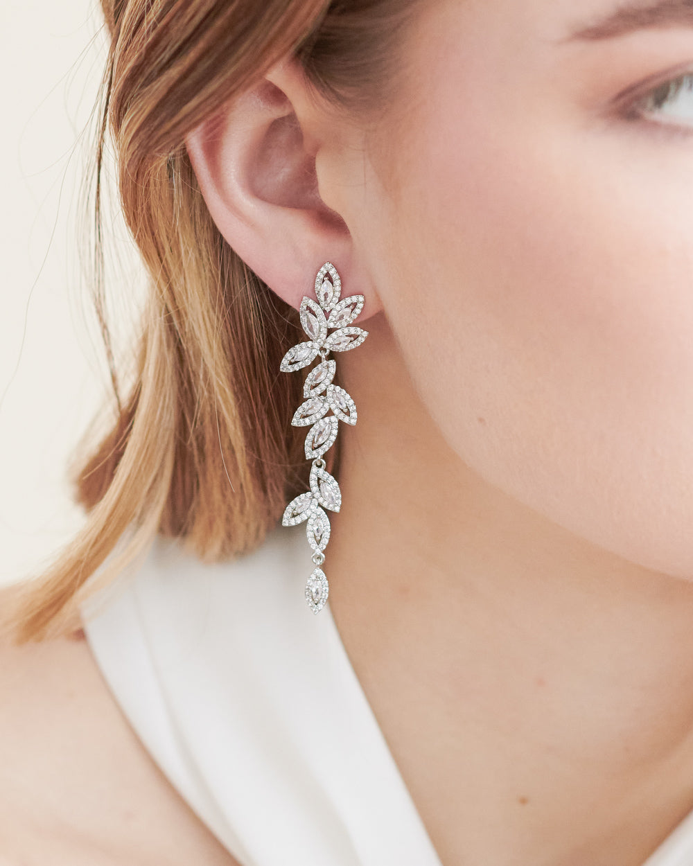 Alexandria Statement Earrings for Women - Elegant Dangle Drop Earrings for Party, Wedding & Evening Wear | Fashion Jewelry Gift for Her