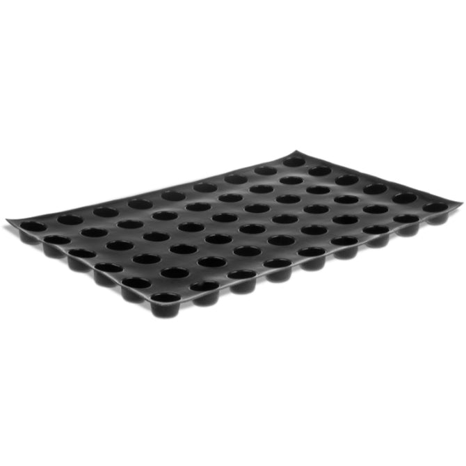 Flexipan Mini Volcano Silicone Baking Mold - 54 Cavities for Mini Cakes, Muffins, Cupcakes & Desserts | Perfect for Home Baking, Party Treats & Holiday Gifts