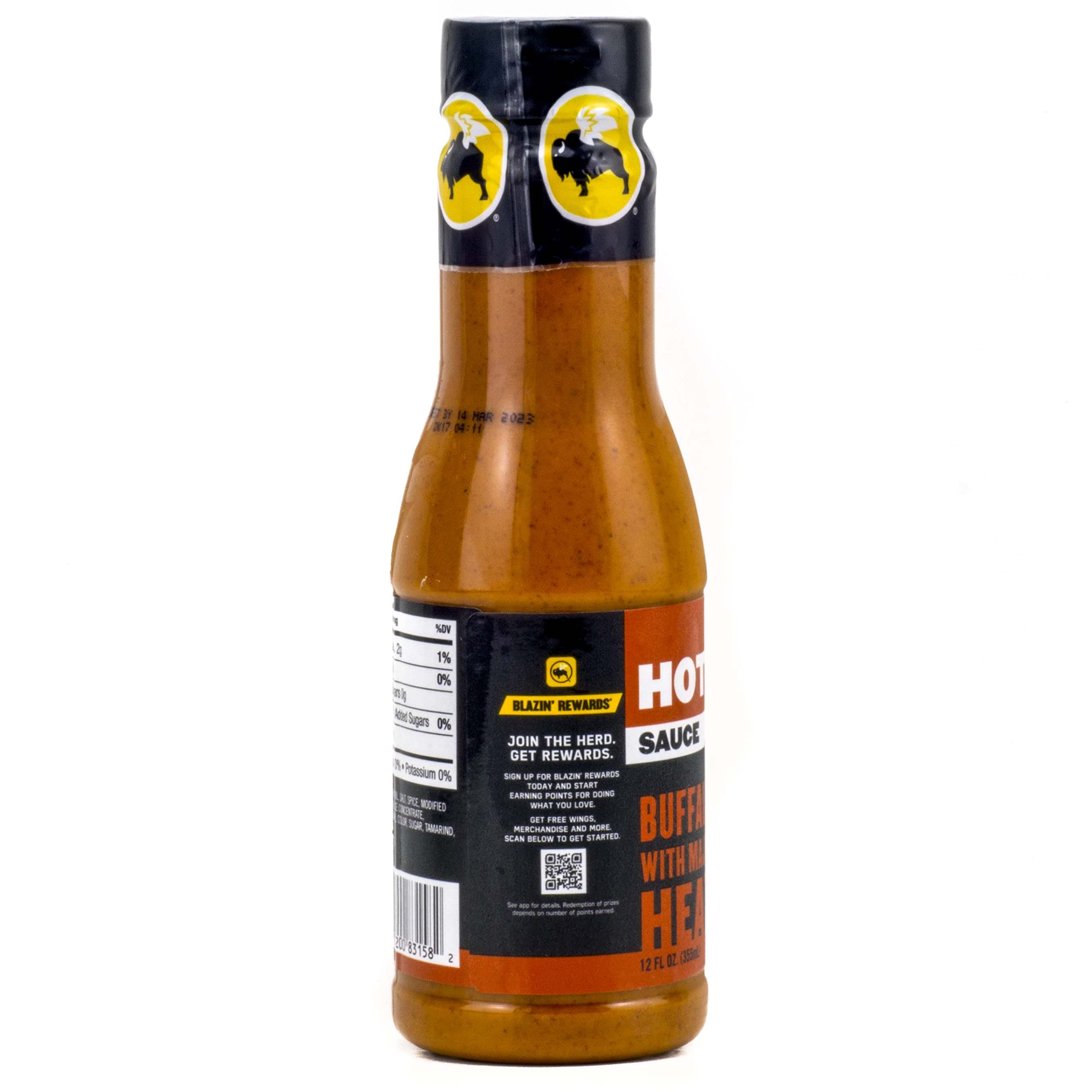 Buffalo Wild Wings Hot Sauce - 12oz Bottle (Pack of 3) | Spicy Wing Sauce for Chicken Wings, Burgers & Nachos | Restaurant Style Heat for Game Day & Parties