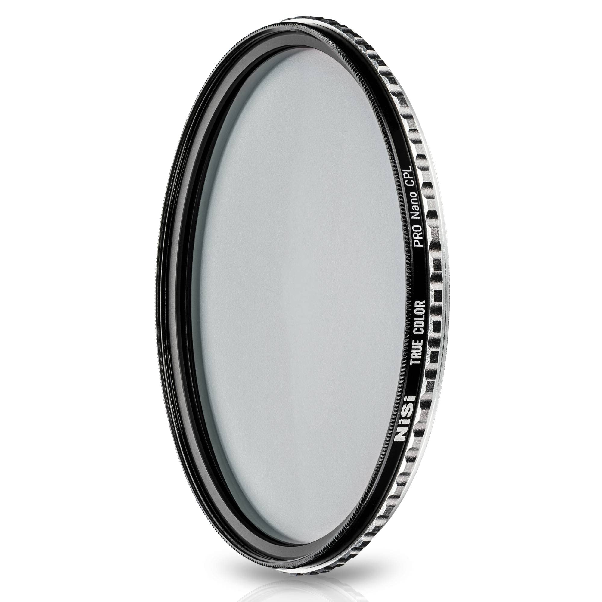 NiSi 58mm True Color CPL Circular Polarizer Filter with Ultra Low Pro Nano Coating & CINE Seal Technology - Camera Lens Accessories for DSLR, Mirrorless & Video Photography - Reduce Glare & Enhance Colors for Landscape, Portrait & Travel Photography