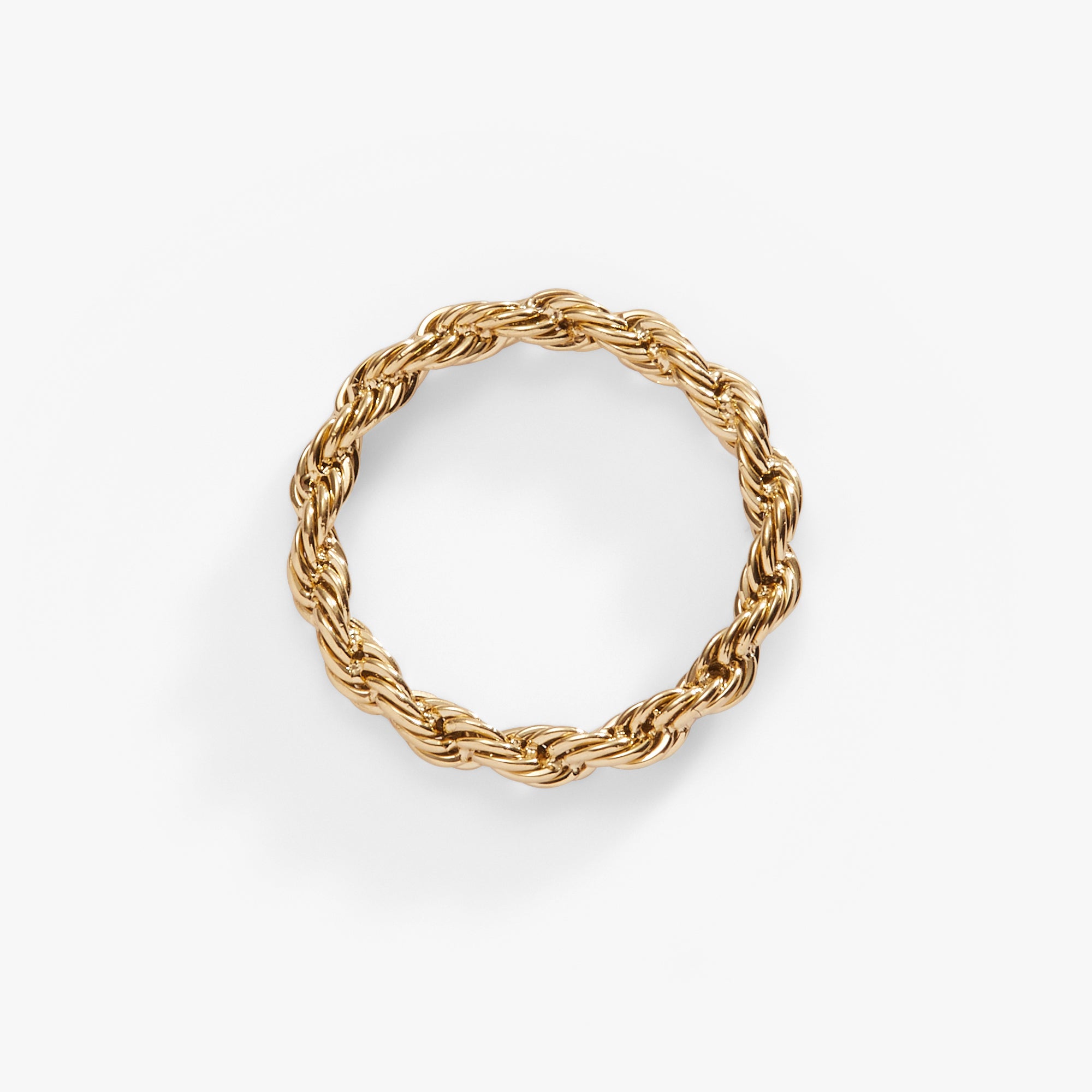 Frozen French Rope Ring - Elegant Ice Crystal Jewelry for Women | Perfect for Weddings, Parties & Special Occasions