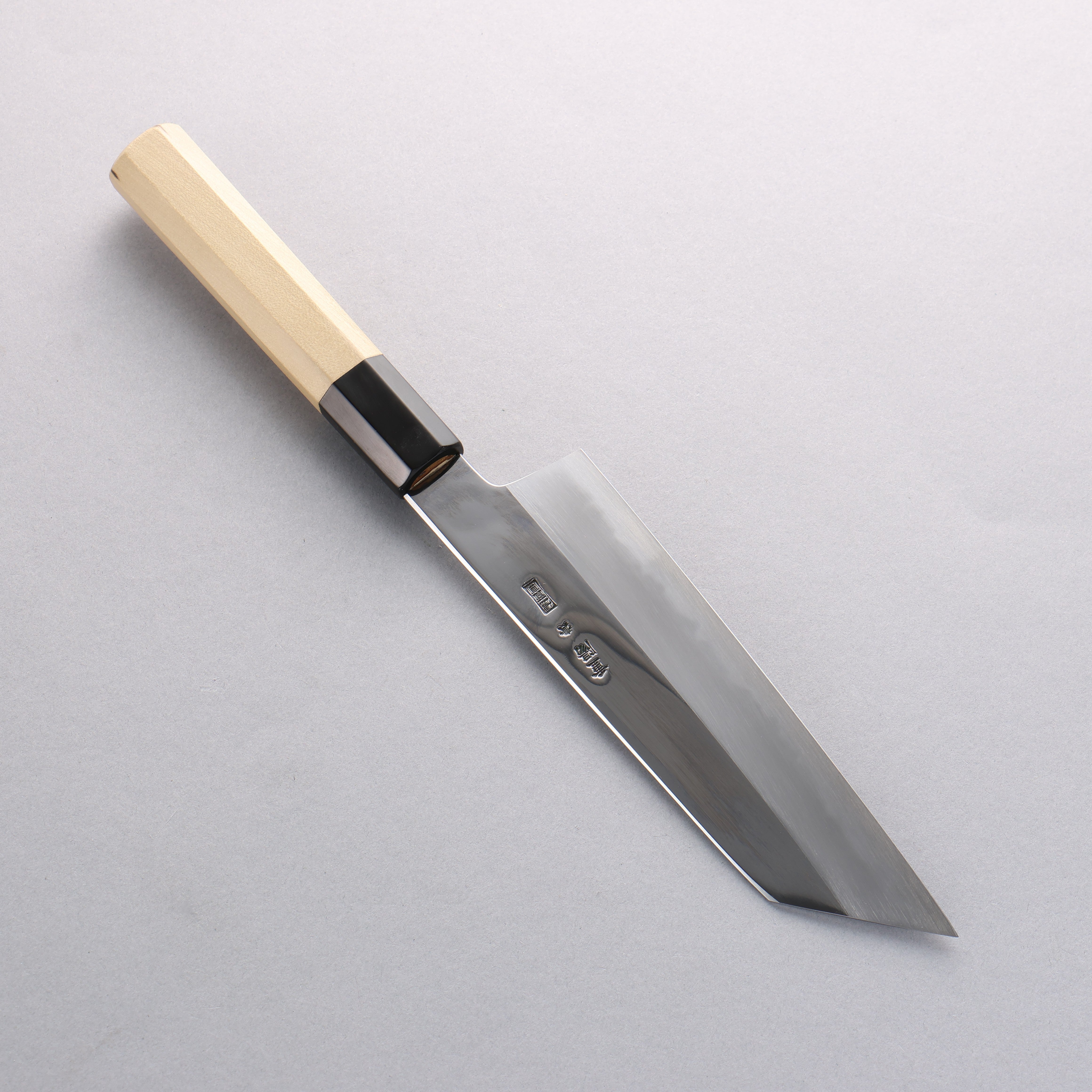 Choyo Blue Steel No.1 Kiritsuke Santoku Knife 180mm - Professional Japanese Chef Knife with Mirror Finish for Slicing, Dicing & Chopping | Perfect for Home Kitchen & Professional Use