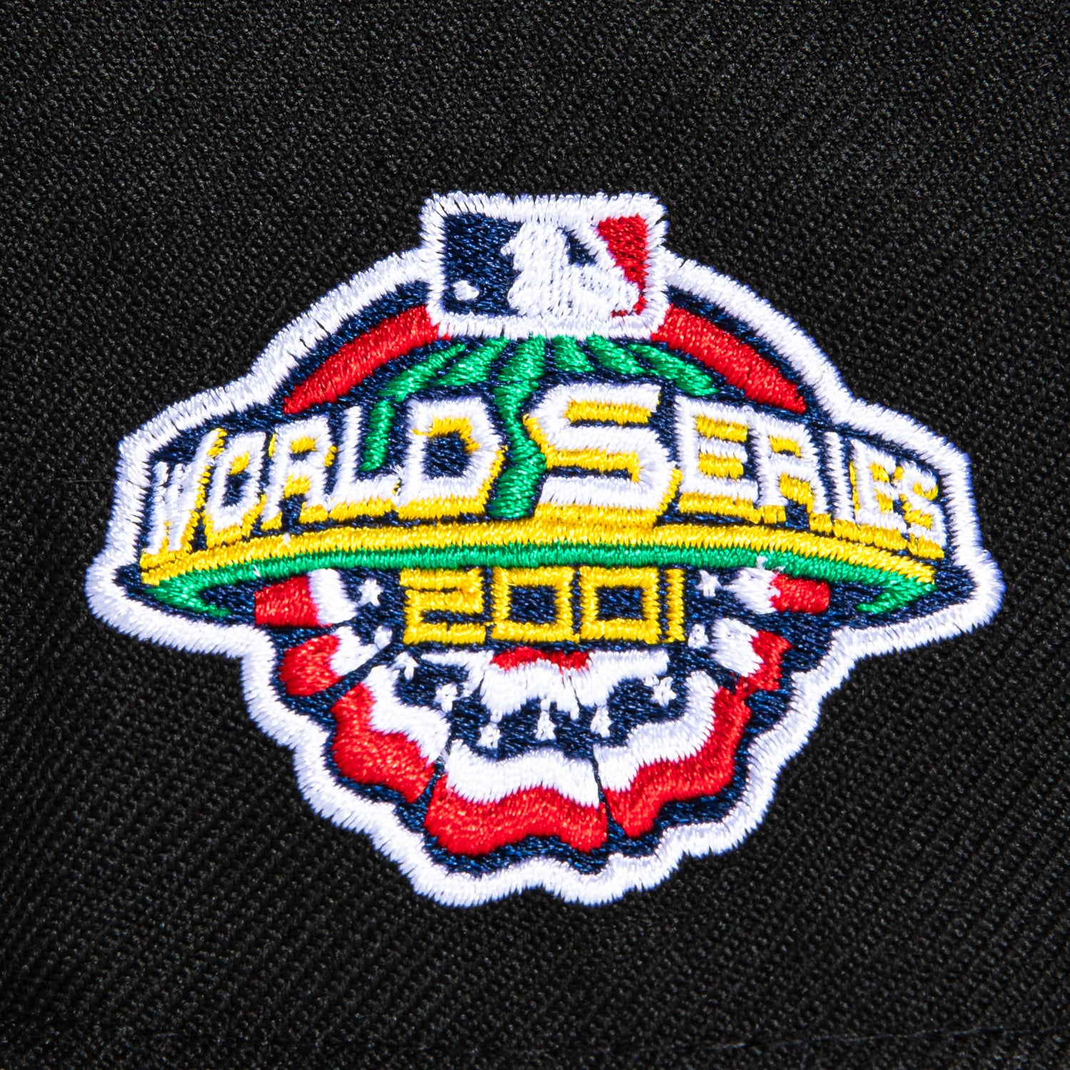 New Era 59Fifty Arizona Diamondbacks 2001 World Series Patch Snapback Hat - Black | Official MLB Baseball Cap for Men & Women | Perfect for Games, Collecting & Streetwear Fashion