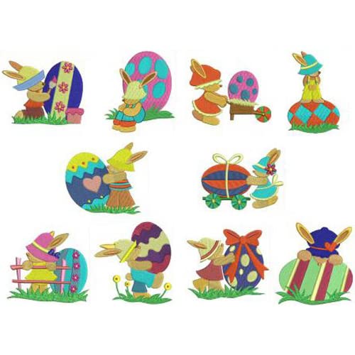 Sunbonnet Bunnies1