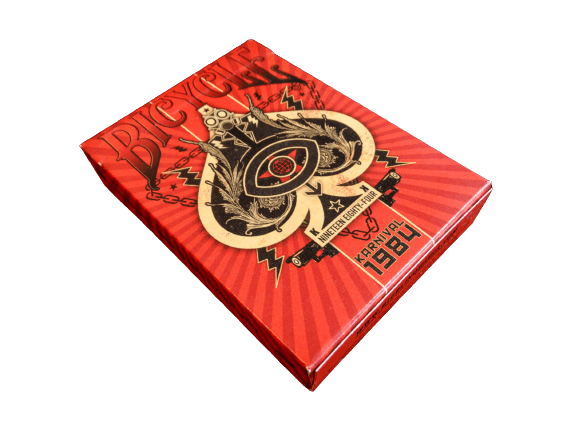 Karnival 1984 Deck of Playing Cards - Premium Vintage Style Poker Cards for Magic Tricks, Card Games & Collectibles | Perfect for Poker Nights, Casino Parties & Gift Giving