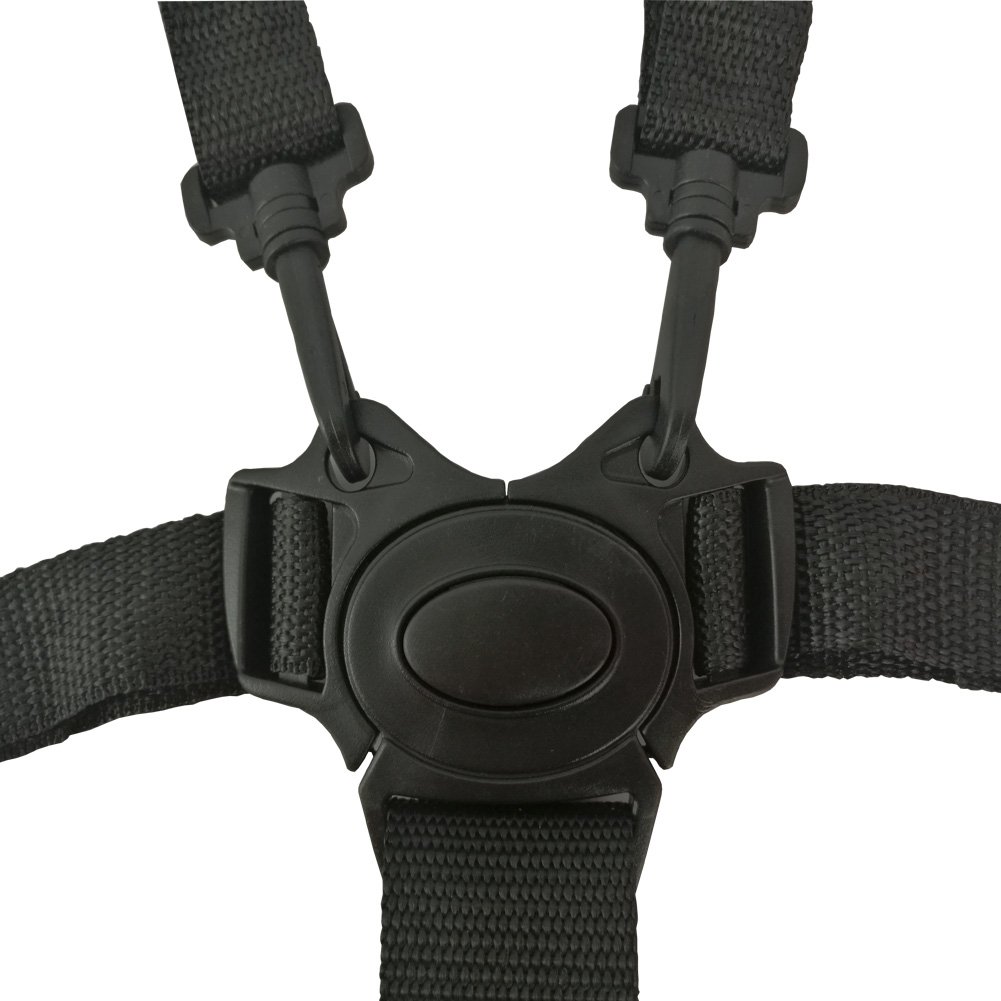 **Baby High Chair Cushion & 5-Point Harness Straps Set – Soft Seat Pad Cover & Safety Straps for Secure Feeding | Ideal for Dining, Travel & Home Use**
