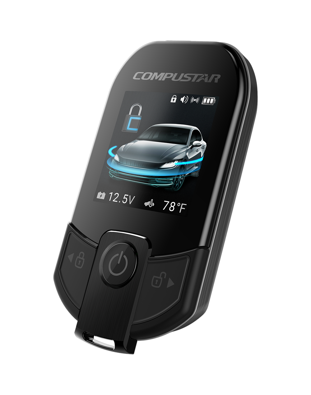 Compustar PRO T13 2-Way Remote Car Starter & Alarm System with LCD Display - Secure Your Vehicle in Cold Weather & Parking Lots