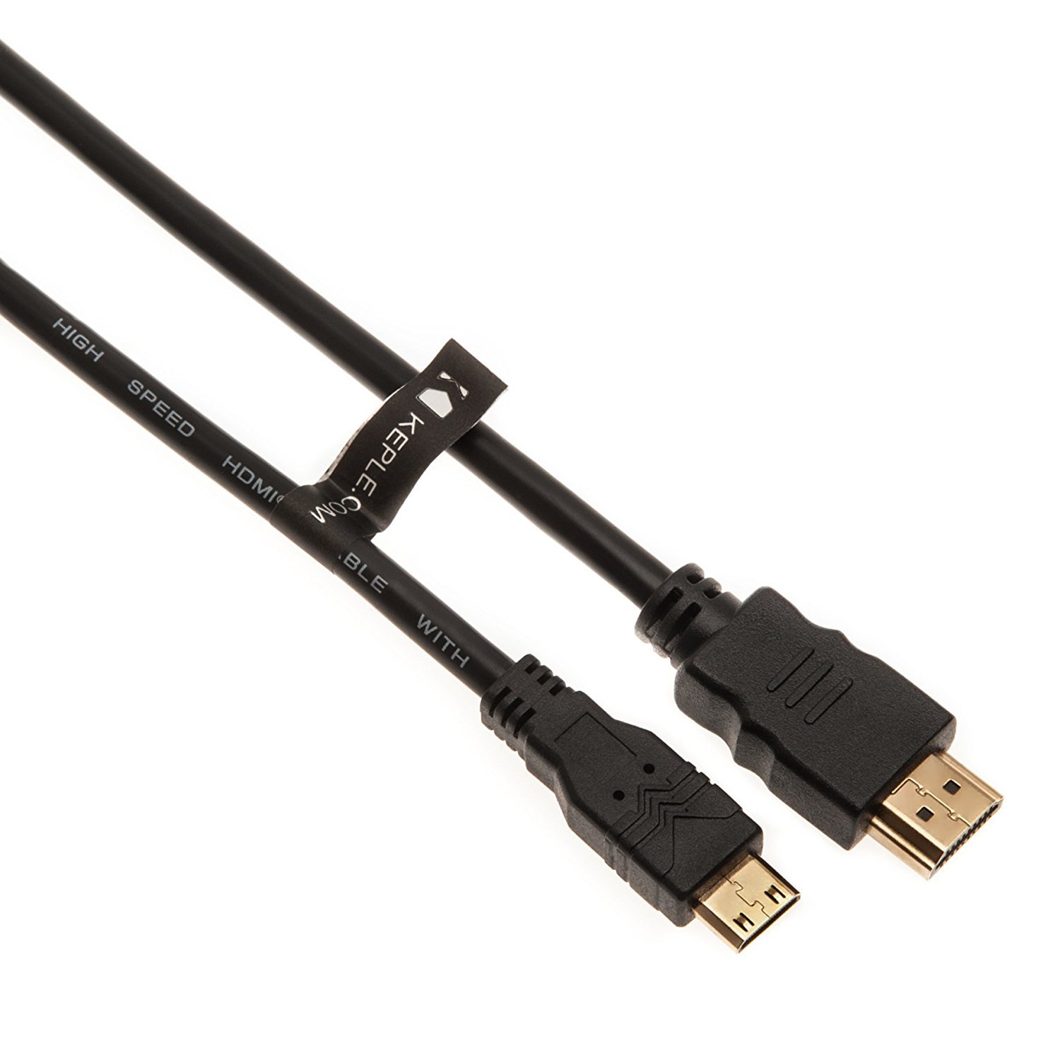 6.6FT Mini HDMI Cable - High Speed 4K 60Hz Compatible for Canon EOS 550D, Nikon DSLR Cameras, Fujifilm, Nvidia Shield to TV/Monitor/Projector - Perfect for Home Theater, Gaming & Presentations