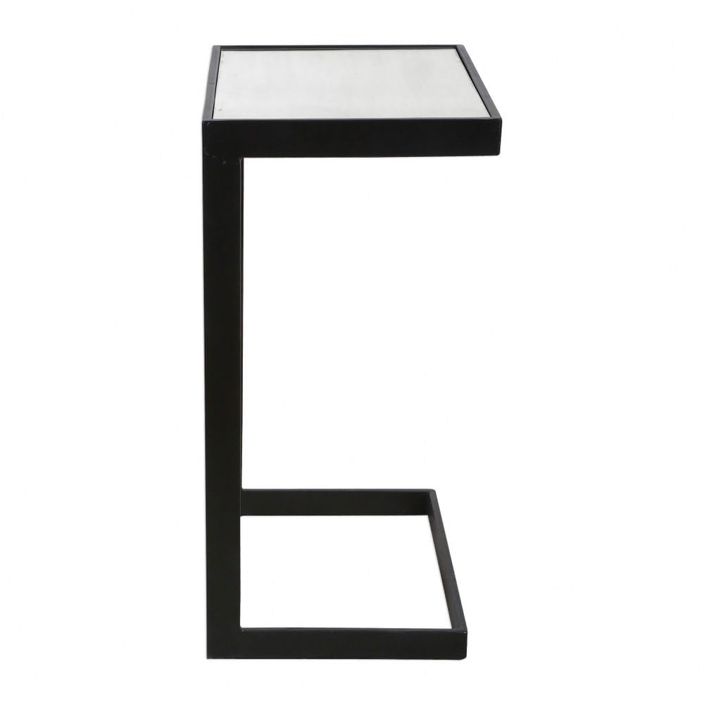25.5 Inch Modern Cantilever Side Table - 16.5