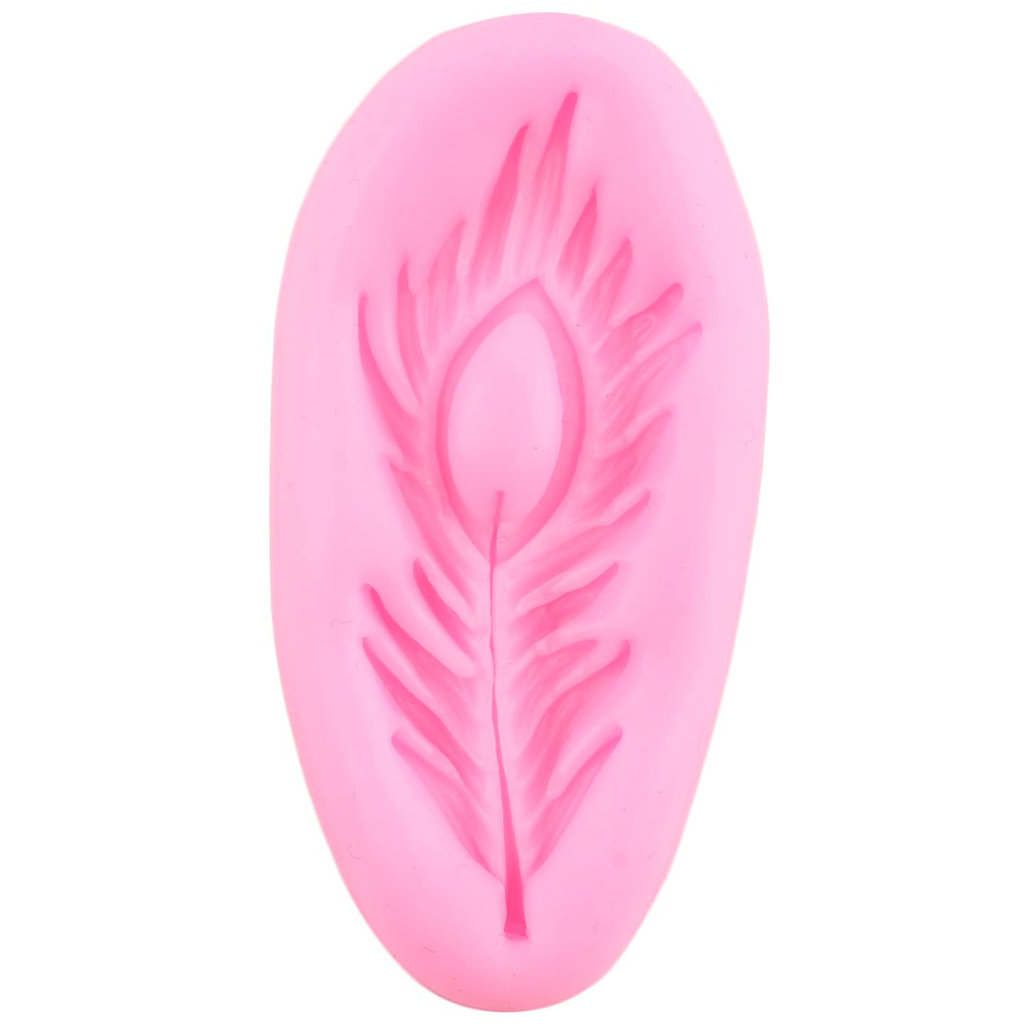 Premium Feather Silicone Mold Set of 4 - Fondant, Candy, Chocolate & Polymer Clay Molds for Cake Decorating, Cupcake Toppers & Sugar Crafts - Perfect for Birthday Parties, Wedding Cakes & DIY Baking Projects