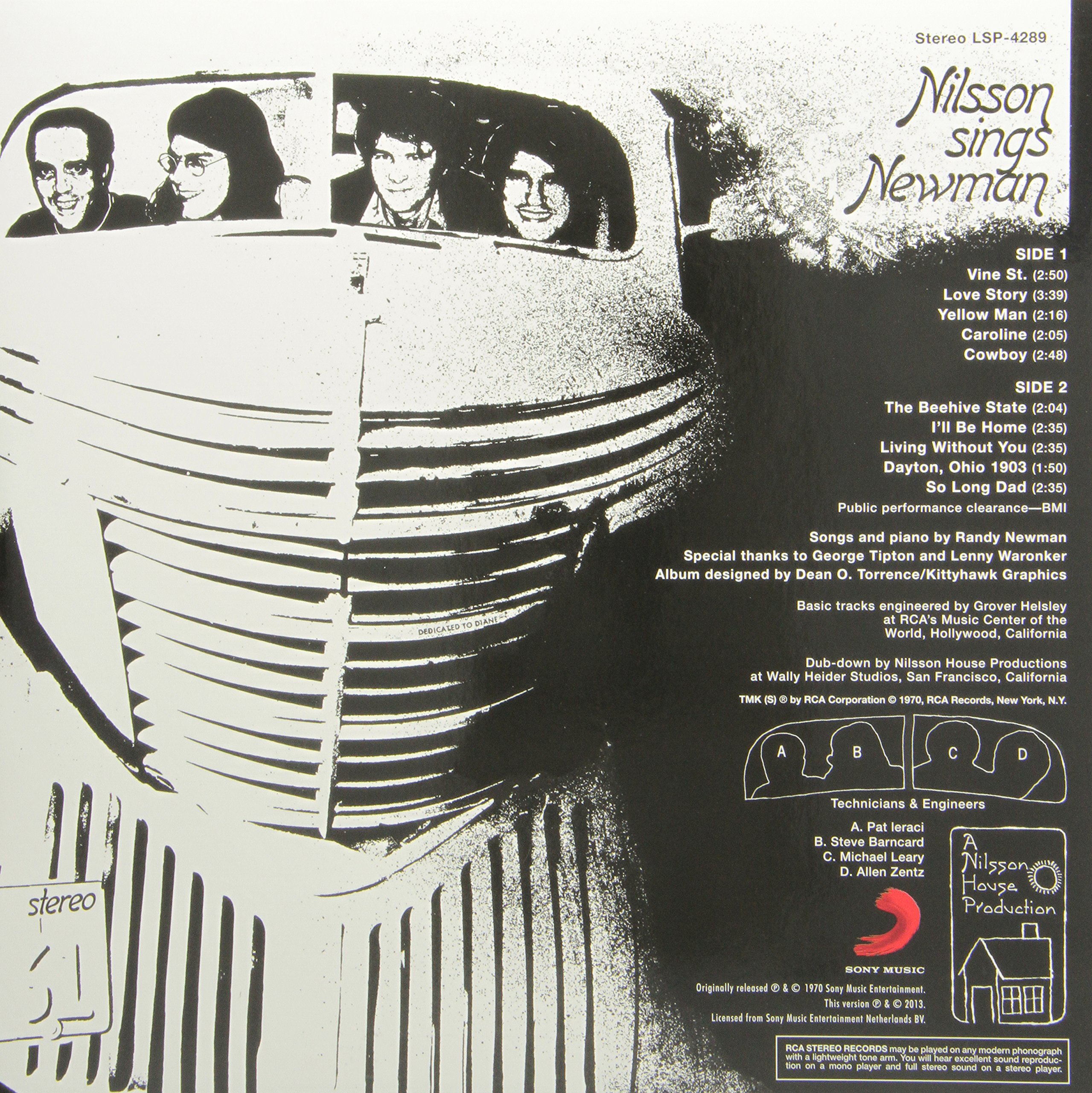 Nilsson Sings Newman - 经典翻唱专辑 | 怀旧音乐收藏 | 家庭聚会背景音乐