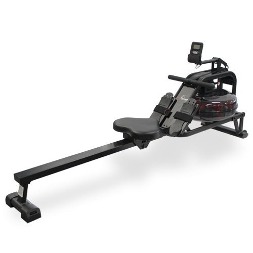 AmStaff Fitness Water Rower Machine - Premium Home Rowing Machine for Full Body Workout | Perfect for Home Gym, Cardio Training & Low Impact Exercise
