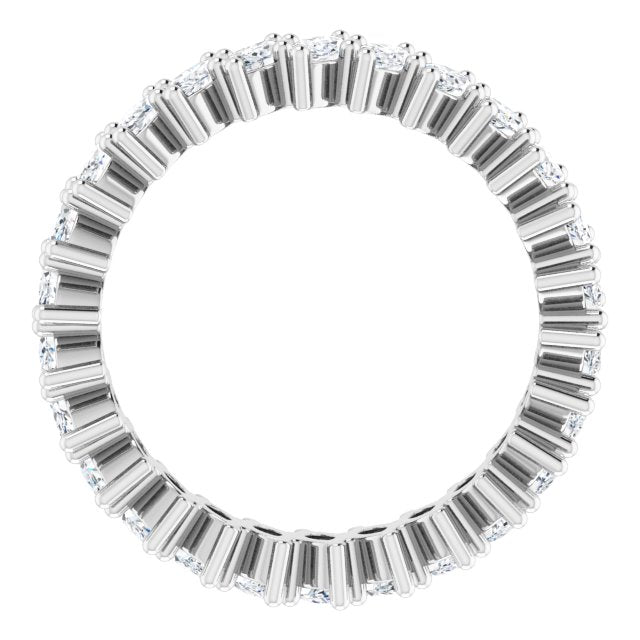 3.12 Carat Marquise Cut Diamond Eternity Band for Women - Wedding, Engagement, Anniversary Jewelry Gift - Perfect for Bridal, Party & Special Occasions