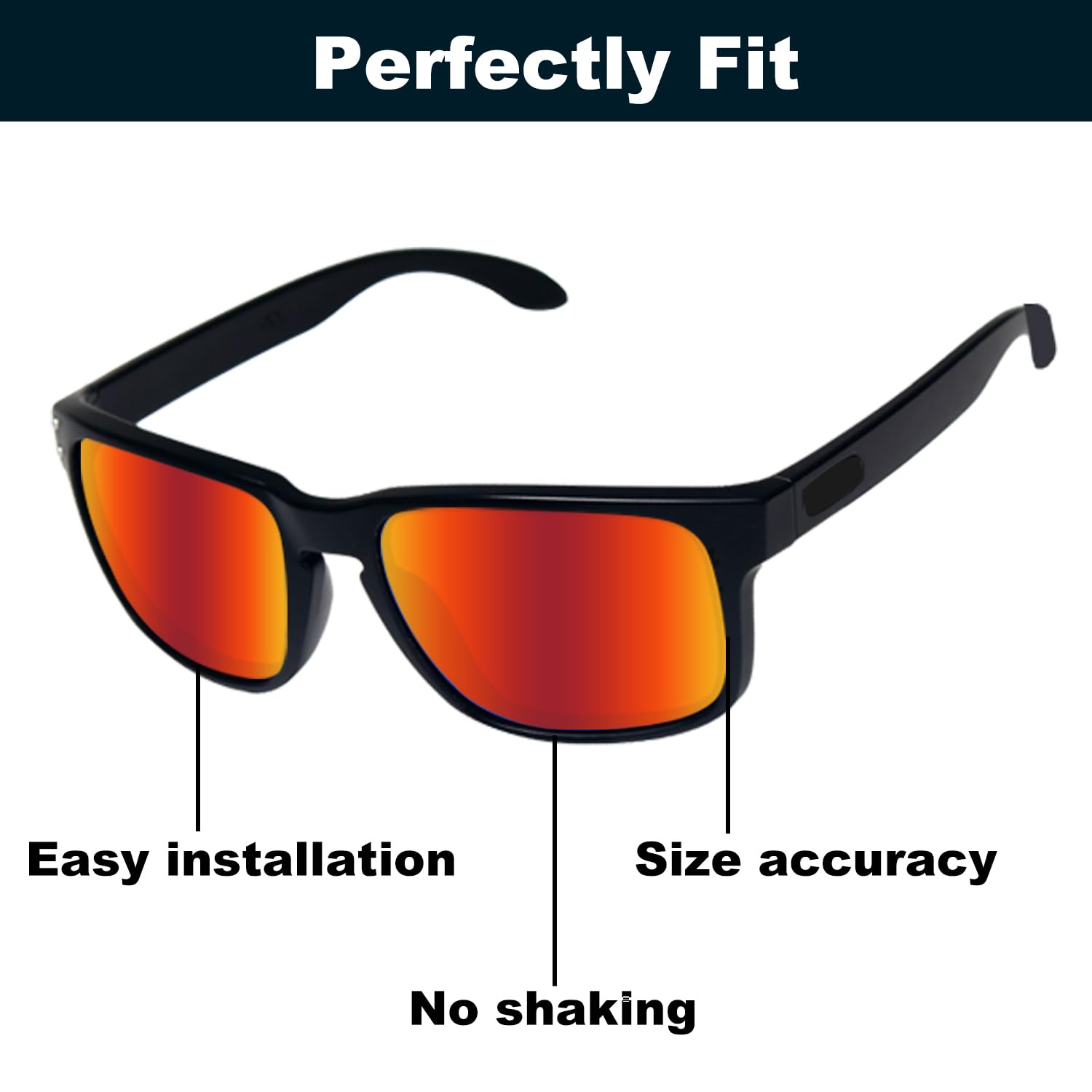 Oakley Sliver Sunglasses Replacement Lenses - UV Protection, Polarized, Scratch Resistant - Perfect for Outdoor Sports, Driving & Daily Wear