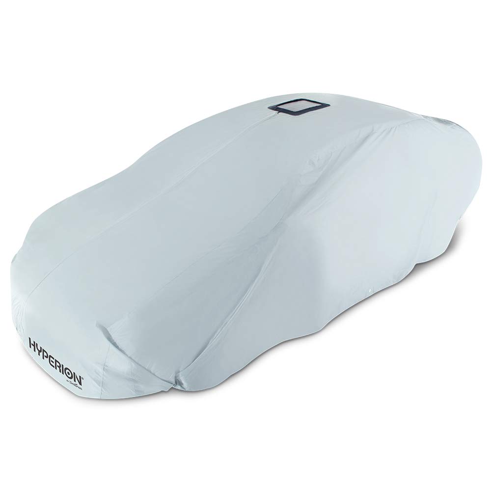 Hyperion Solar-Powered Waterproof Car Cover - All-Weather Protection for Vehicles Up to 228